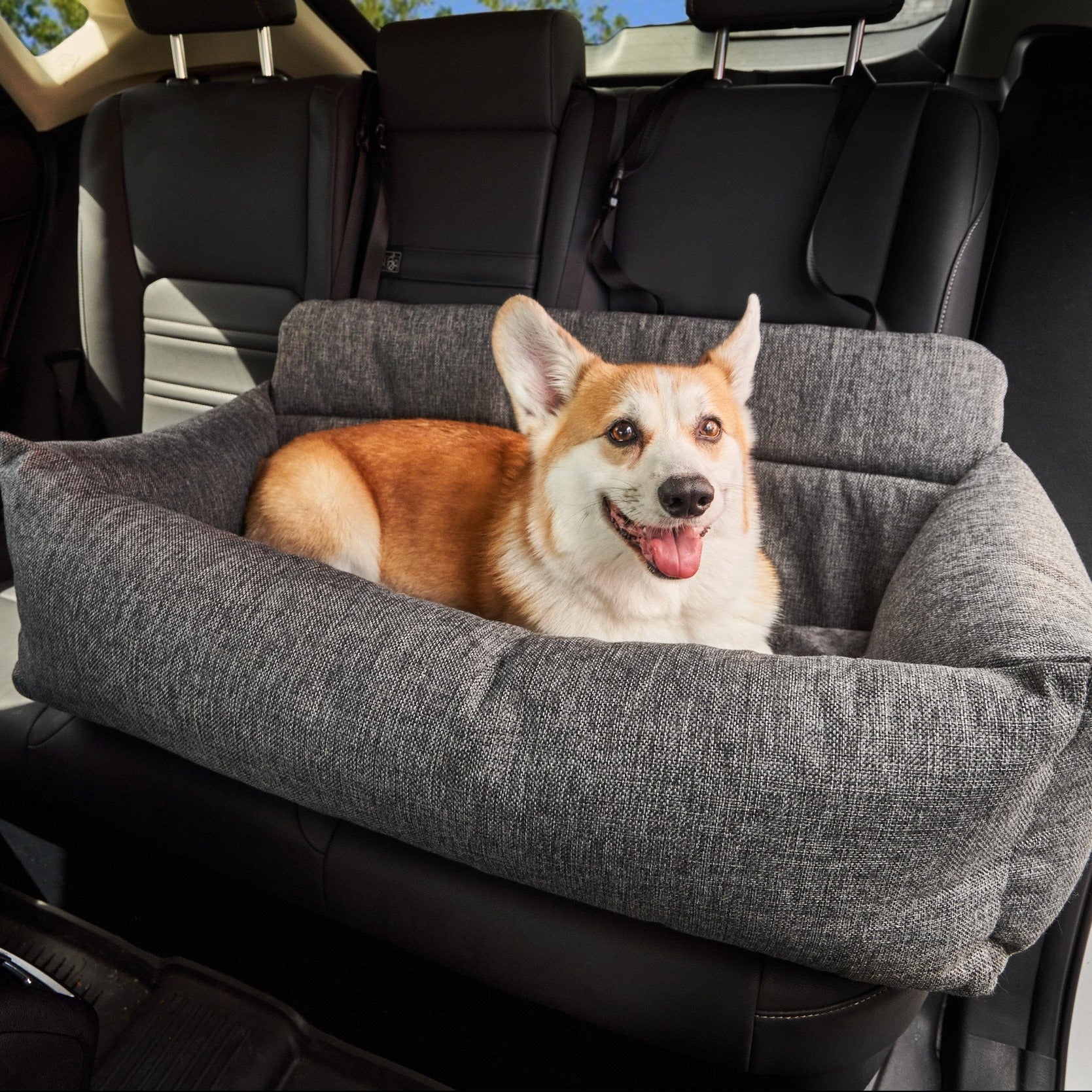 PupProtector™ Memory Foam Dog Car Bed、mySite、solidvoid