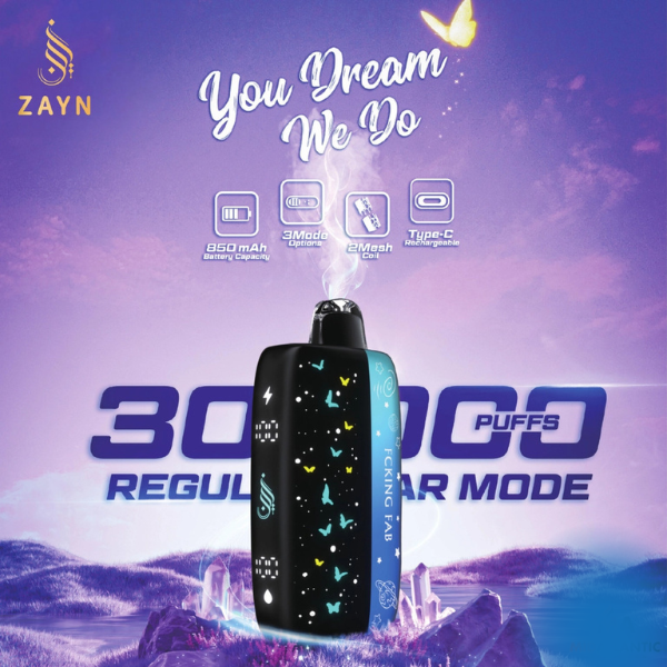 Zayn 40,000 Puffs Disposable Vape 20mL 5 Pack、mySite、zt4zffjzw