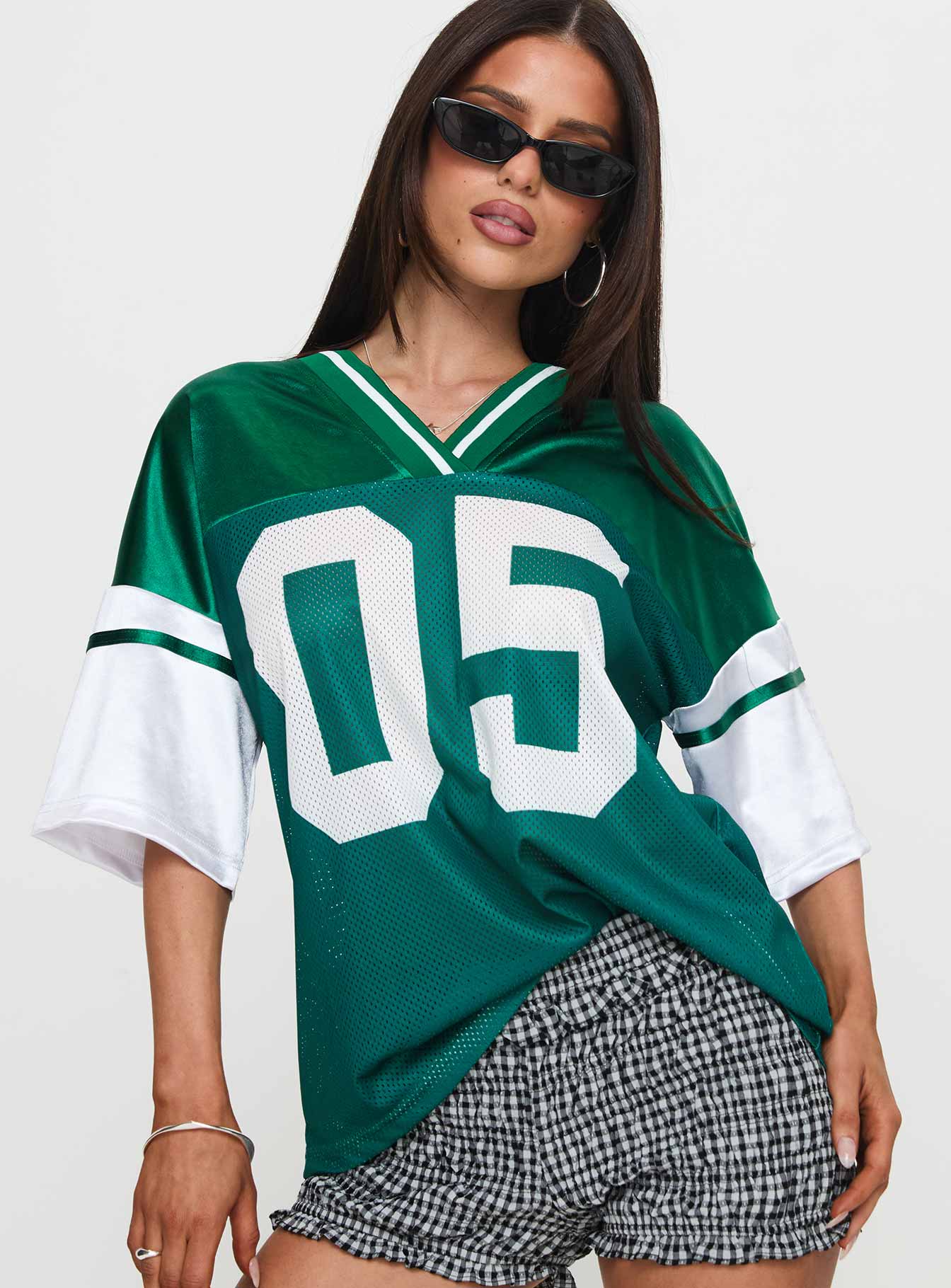 Kronwall Sports Jersey Top Green / White、mySite、solidvoid