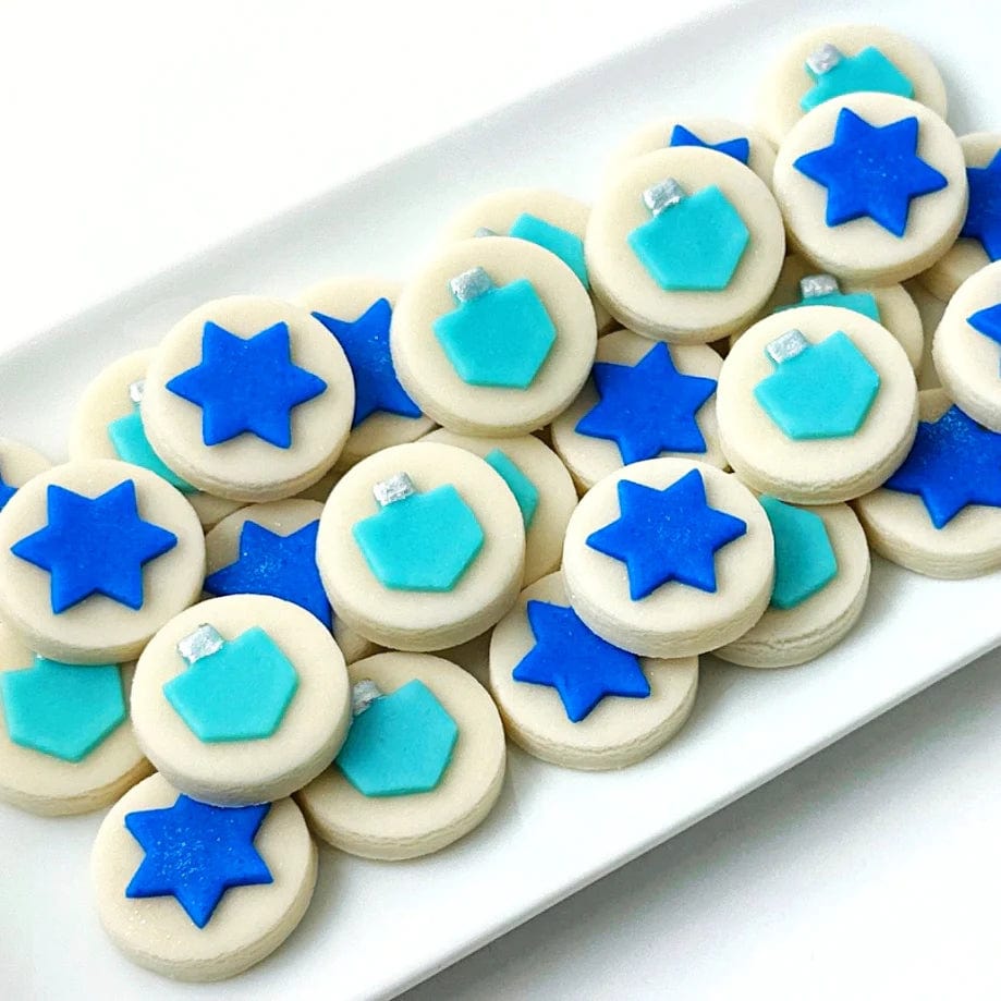 Hanukkah Dreidel and Star Marzipan Candy Bites、mySite、topwebapps