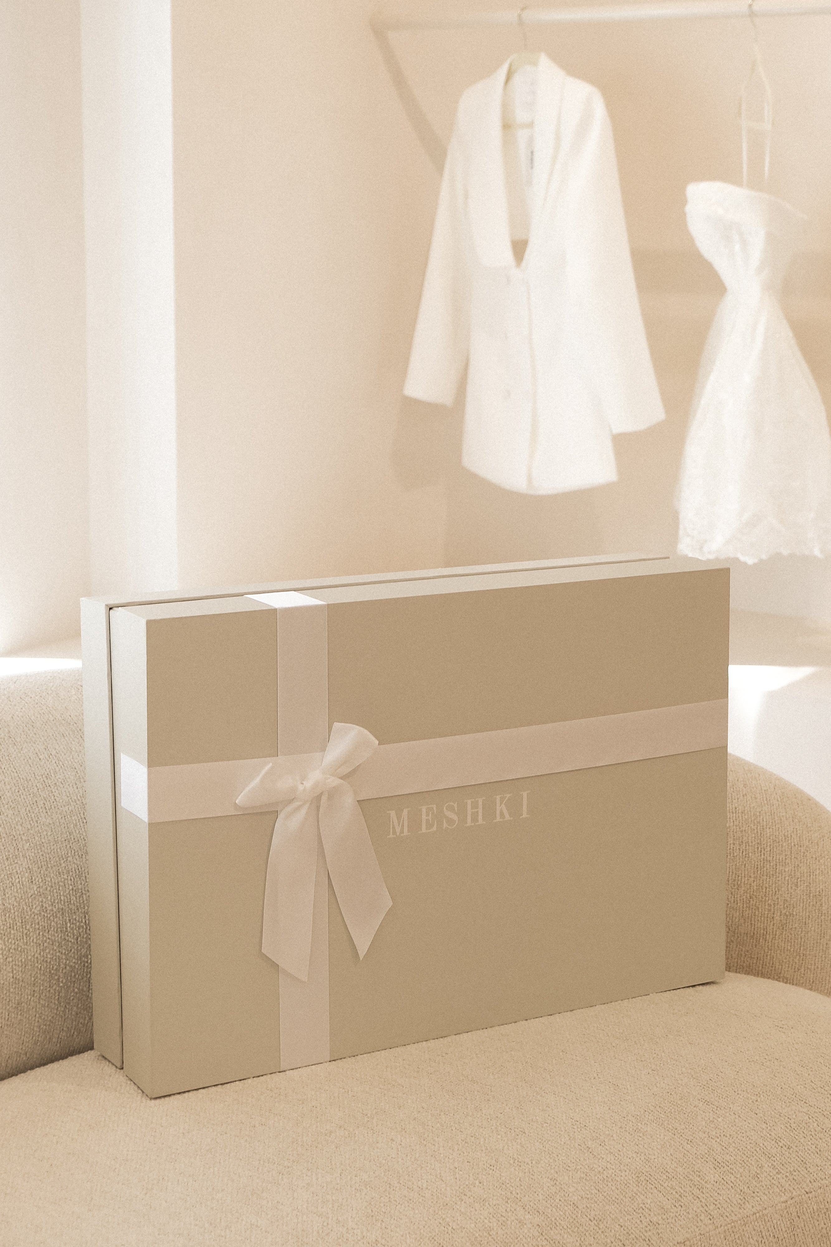 Fontanne Satin Wedding Gown - White、mySite、solidvoid