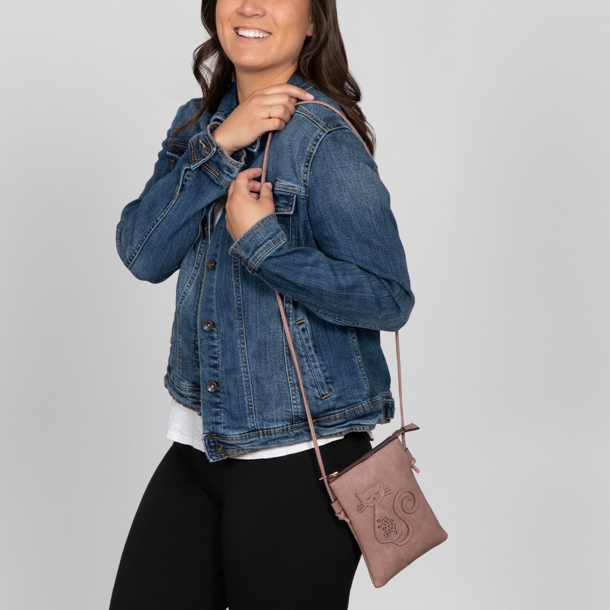 Cut Out Cat Crossbody Bag、mySite、camillekostekn