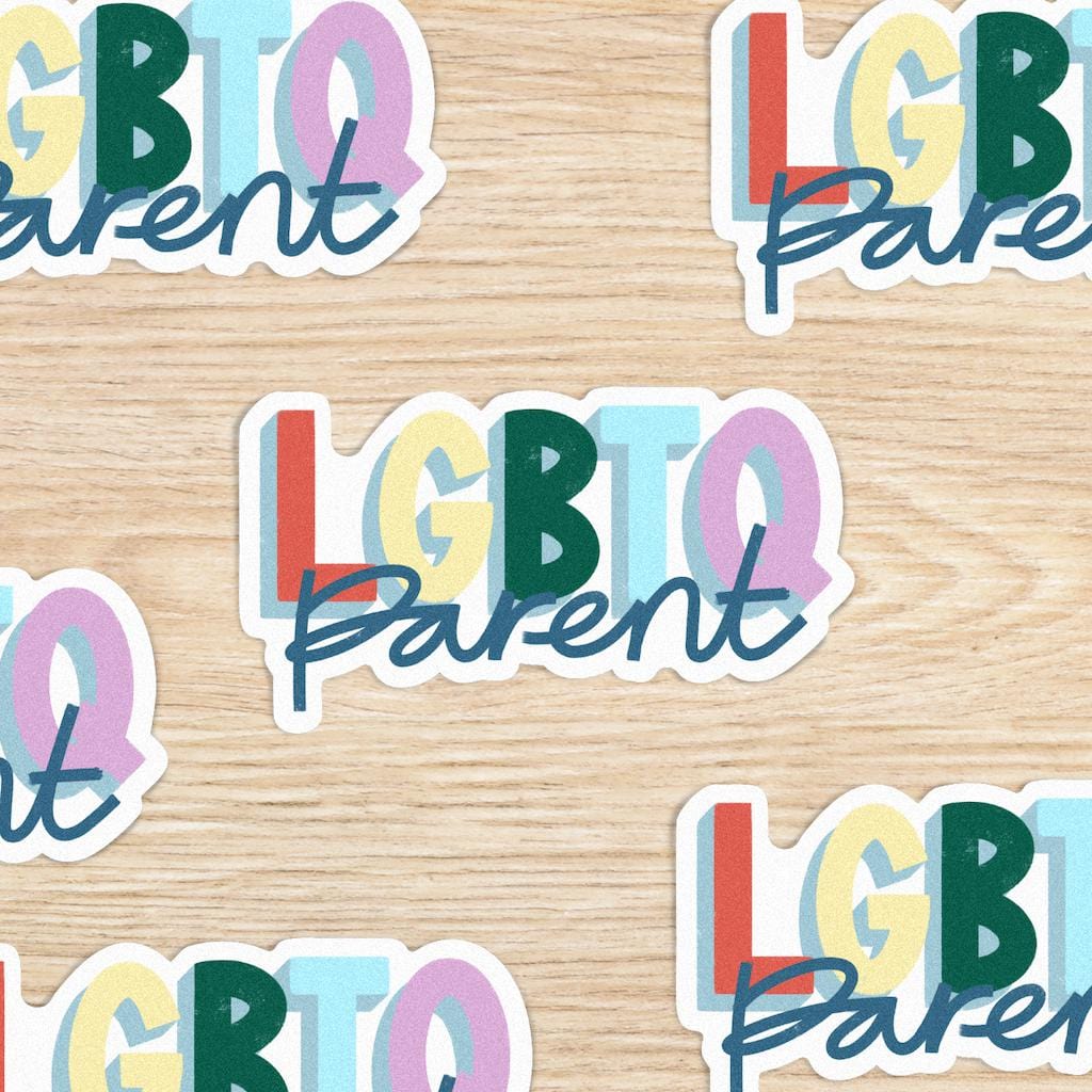  LGBTQ Parent Sticker、mySite、elrpsem3k