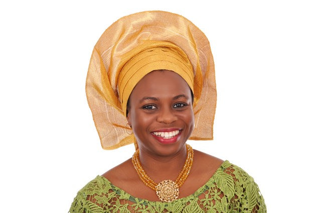 Tie-in-back and style pre-designed layered Aso Oke-DPA143PT、mySite、solidvoid