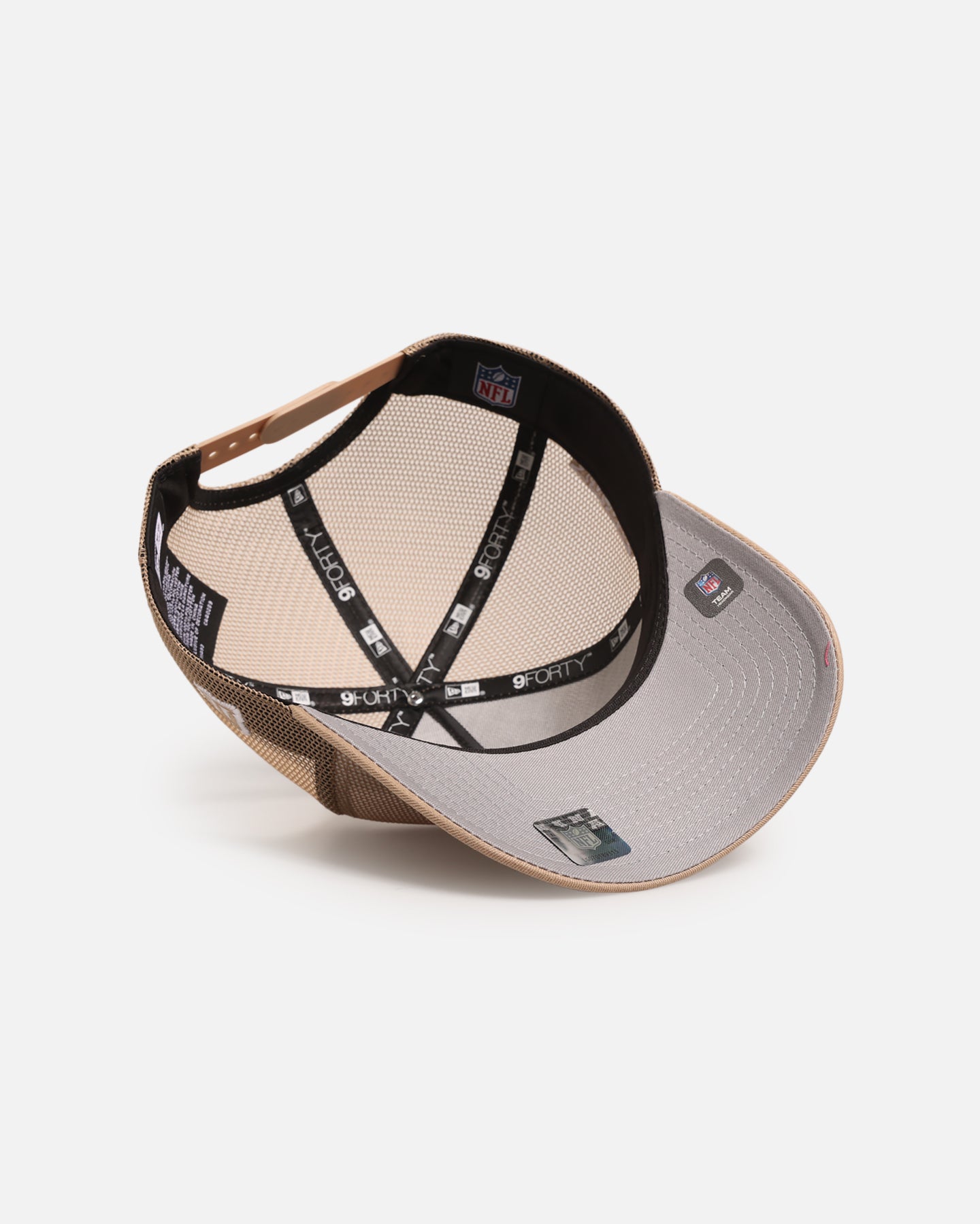 New Era Las Vegas Raiders 'Polychromatic Mesh' 9FORTY A-Frame Snapback Camel、mySite、zt4zffjzw