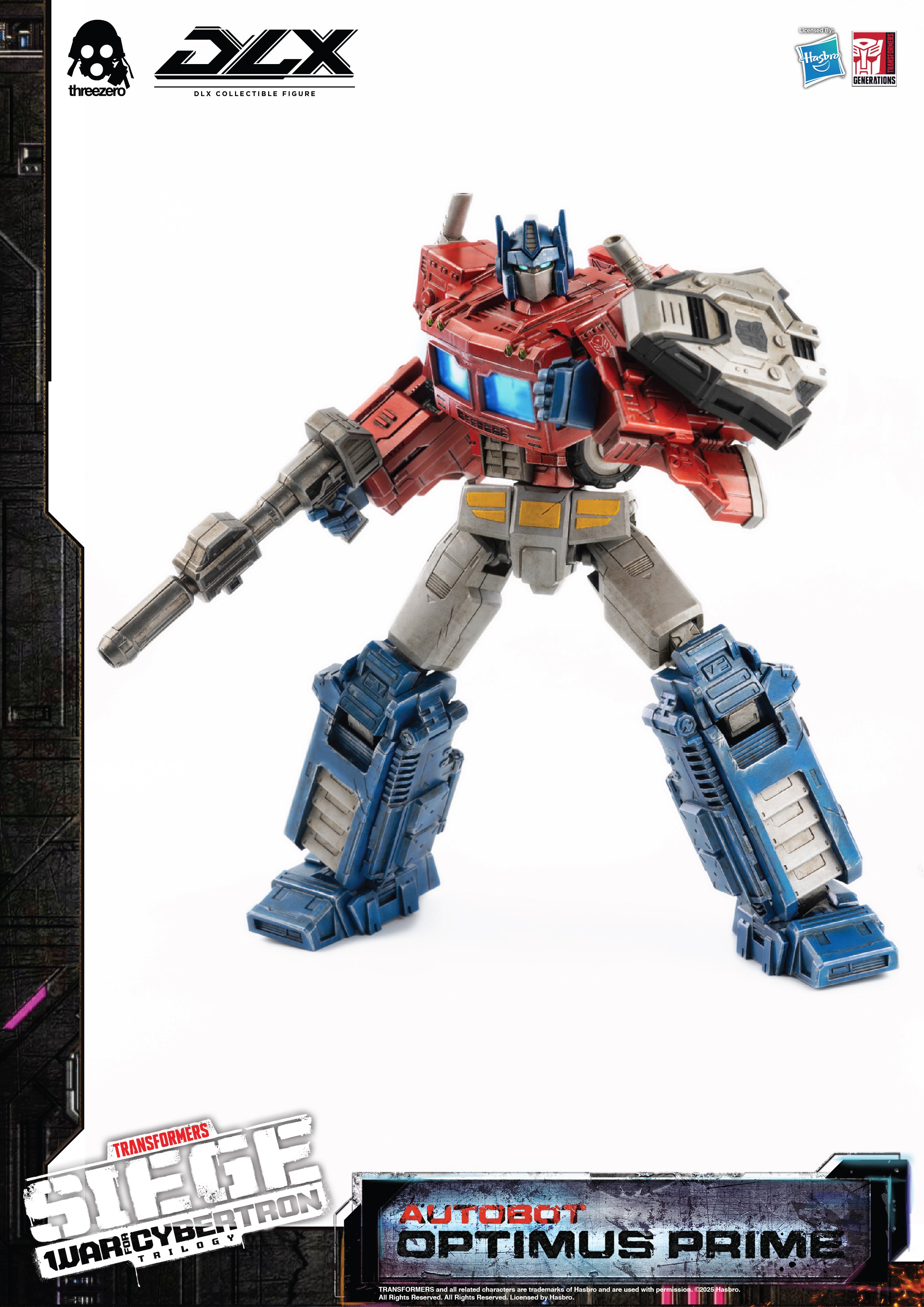 Threezero Transformers: War for Cybertron Trilogy DLX Optimus Prime、mySite、hgirdovlk