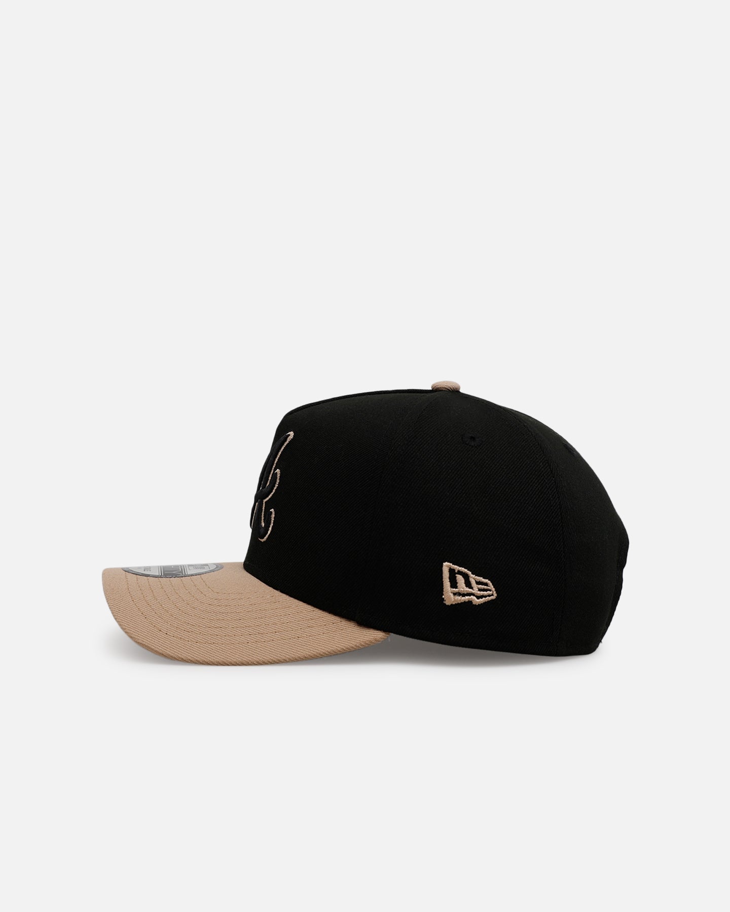 New Era Atlanta Braves 'Desert Nights' 9FORTY A-Frame Snapback Black/Camel、mySite、zt4zffjzw