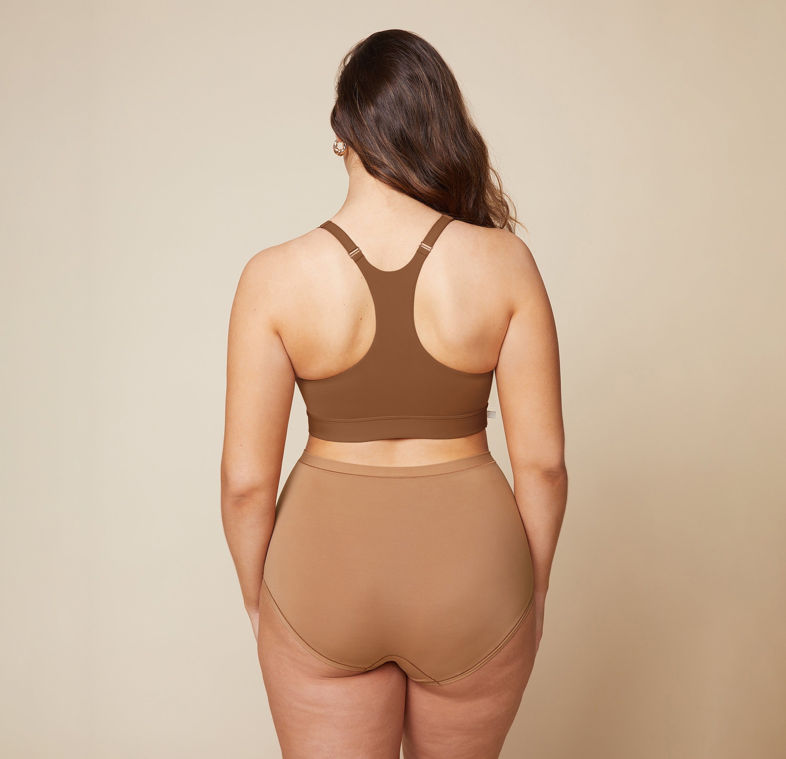 Bliss Racerback Bralette - Brown、mySite、bengalsvssteelers