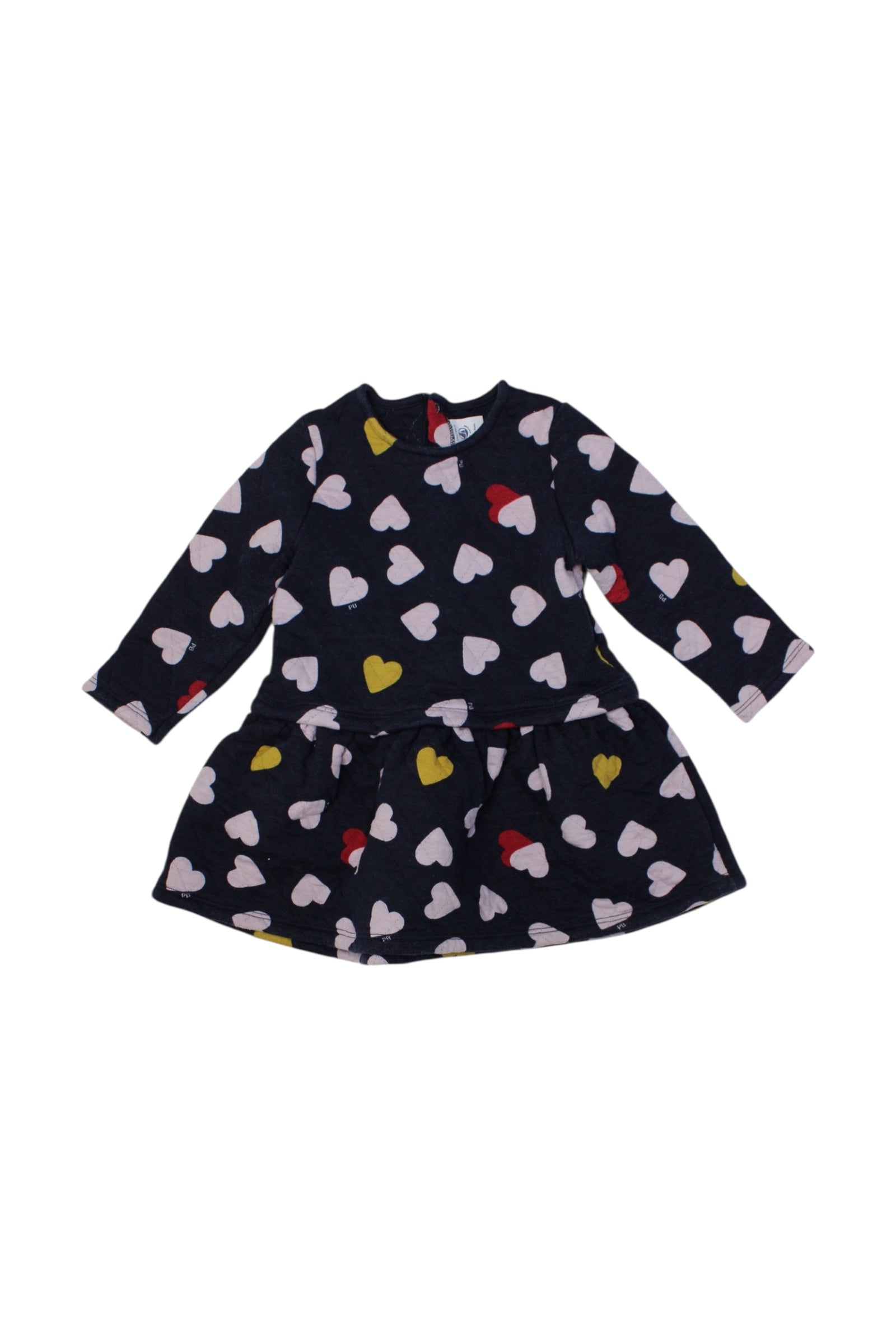 Petit Bateau Long Sleeve Dress 18-24M、mySite、g9winljtr