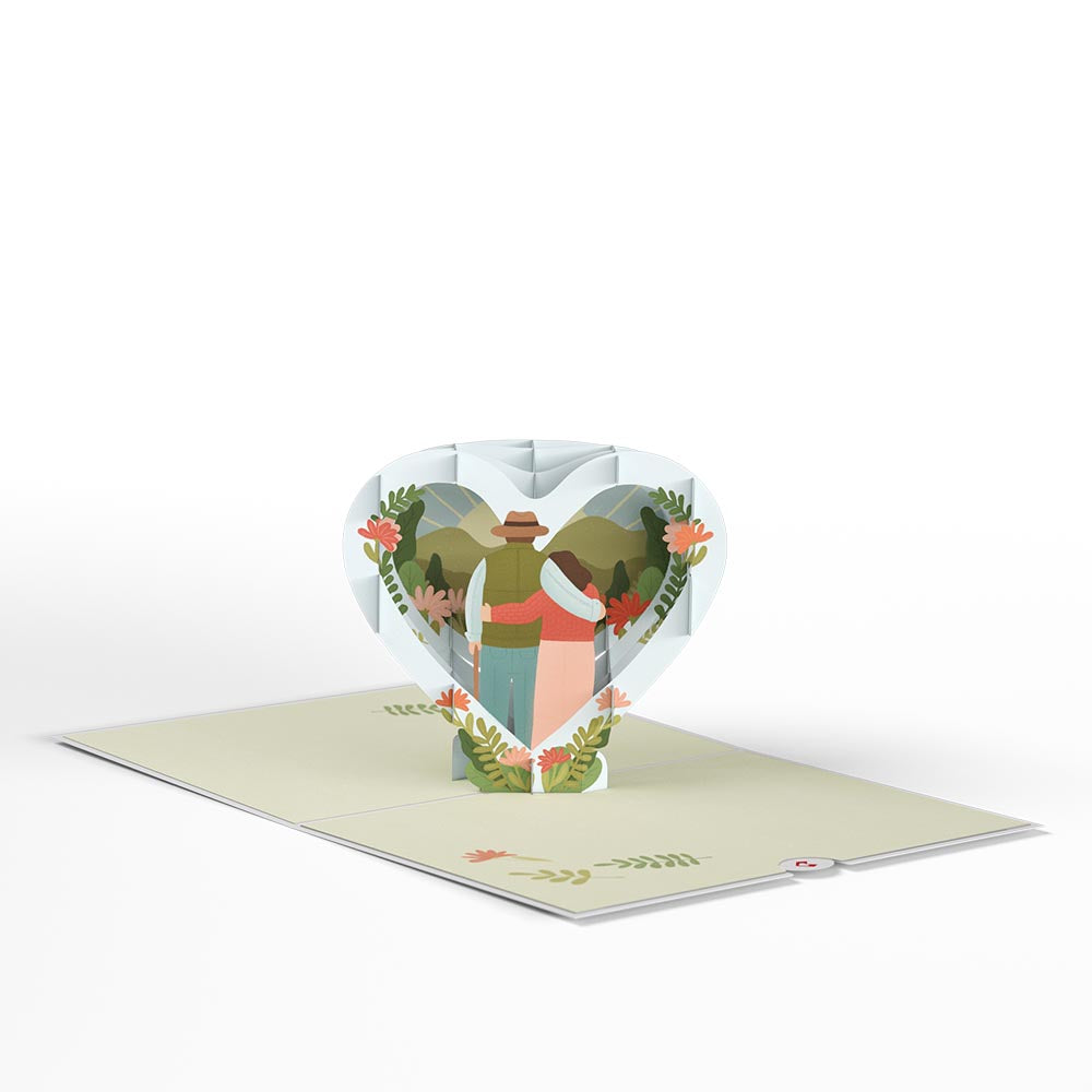 Let’s Grow Old Together Pop-Up Card、mySite、solidvoid