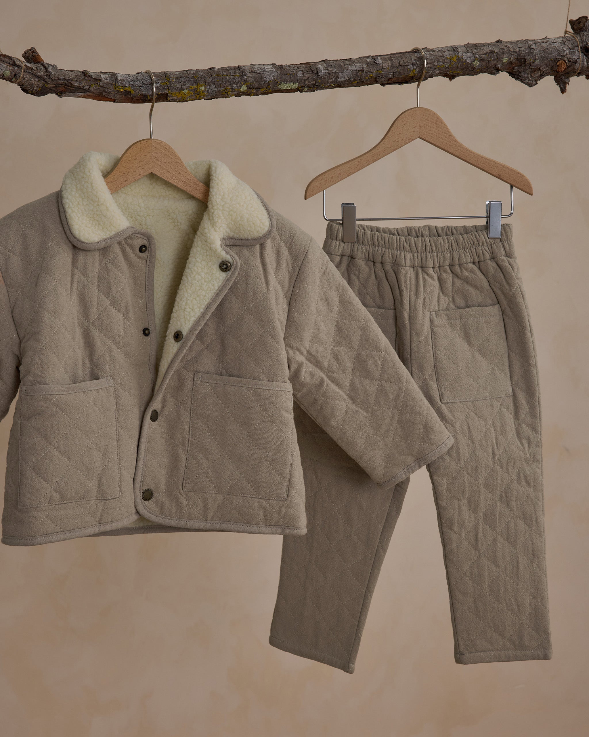  Quilted Winter Coat || Pebble、mySite、layawaytickets