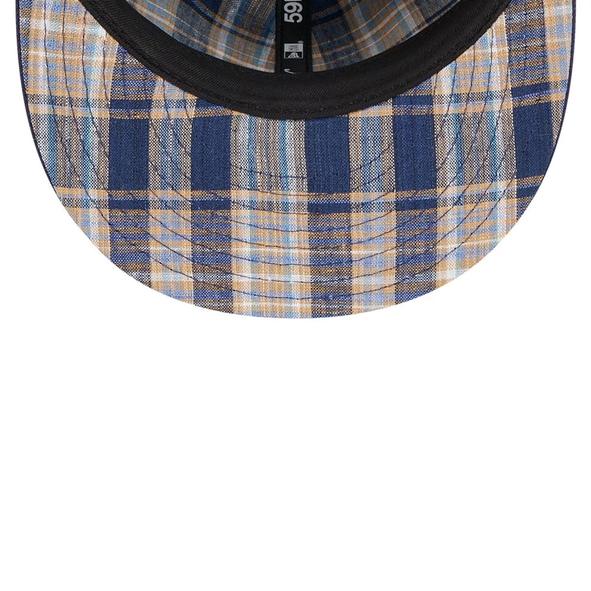 New York Yankees MLB Pattern Undervisor Dark Blue 59FIFTY Fitted Cap、mySite、vikingsvslions