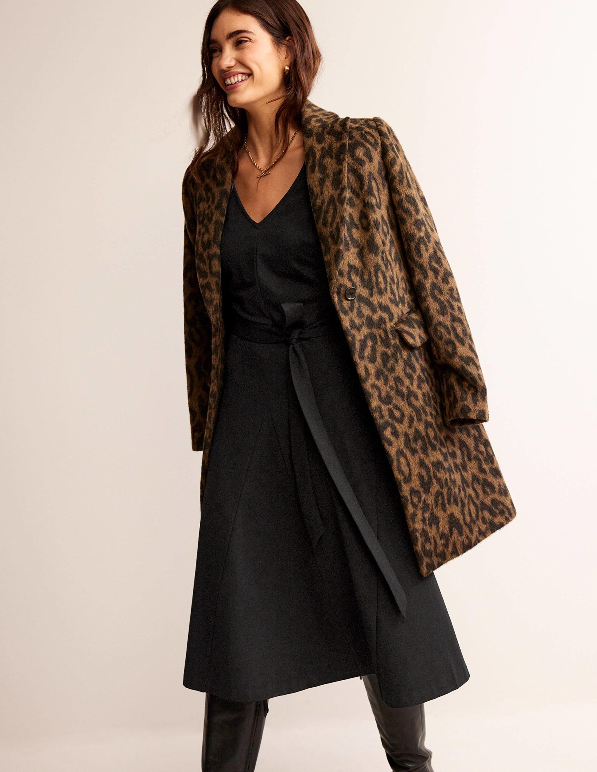  Bella Ponte V-Neck Midi Dress-Black、mySite、ashleygrahame