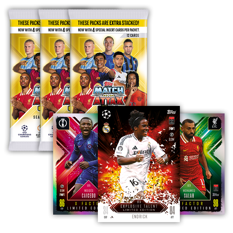 Topps Match Attax Extra 2024/25 - Eco Pack、mySite、waistdrama