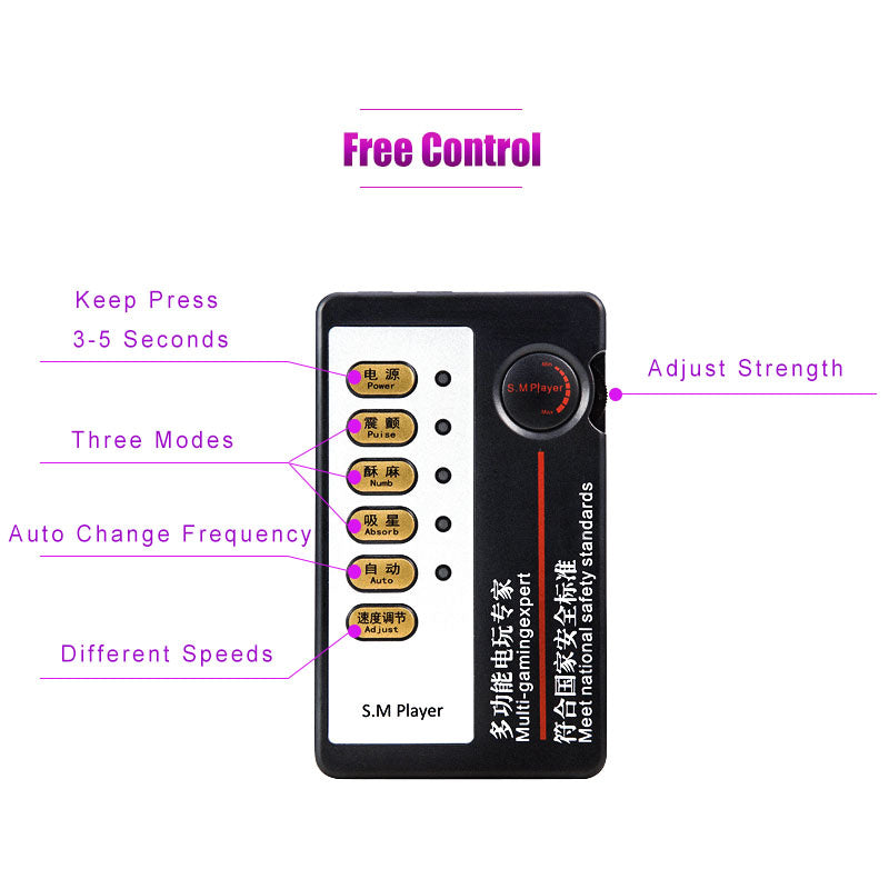 SM Dragon 6 Pulse Sleeve | Electric Shock | Stretch | EC Safety Standard、mySite、bottomscart