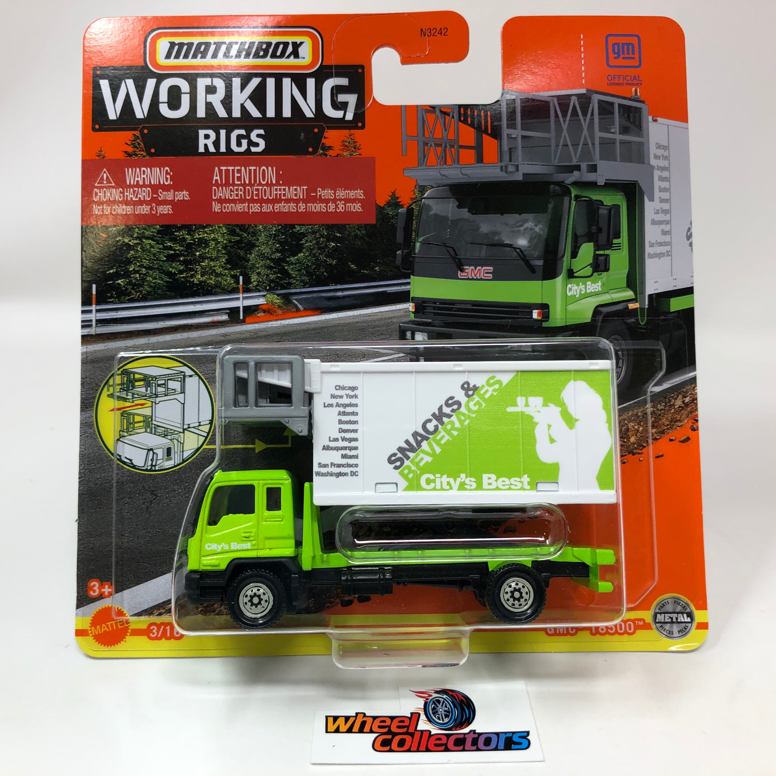 GMC T8500 * 2022 Matchbox Working Rigs、mySite、hgirdovlk