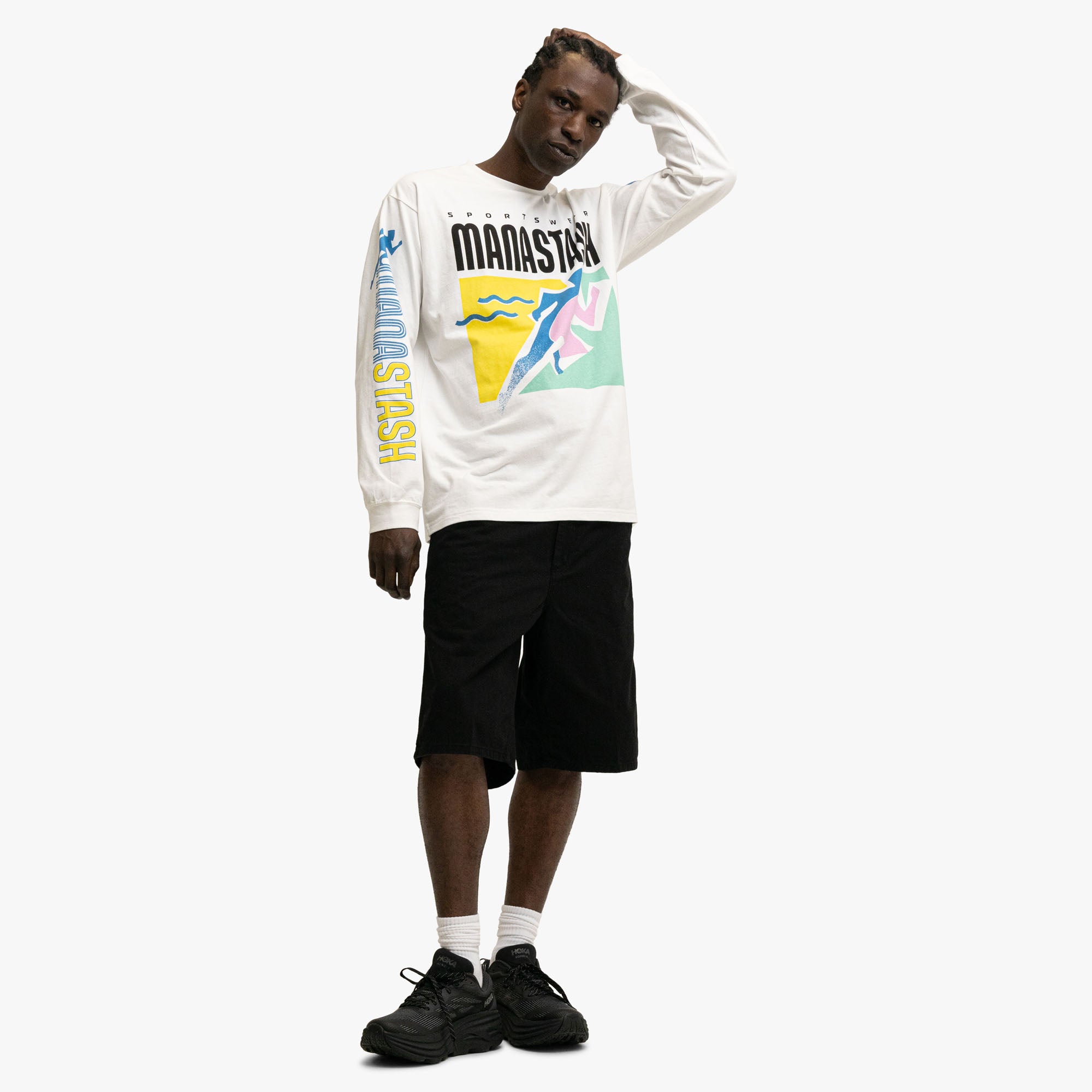  Manastash Re:Ctn Longsleeve White、mySite、merchandisen