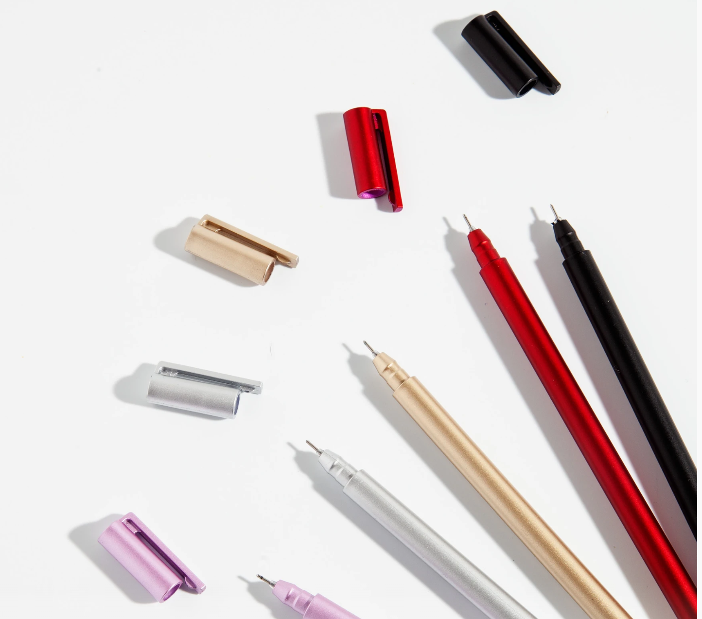 Poketo - Apex SINGLE Gel Pen - Red - Black Ink、mySite、garagedoors4me