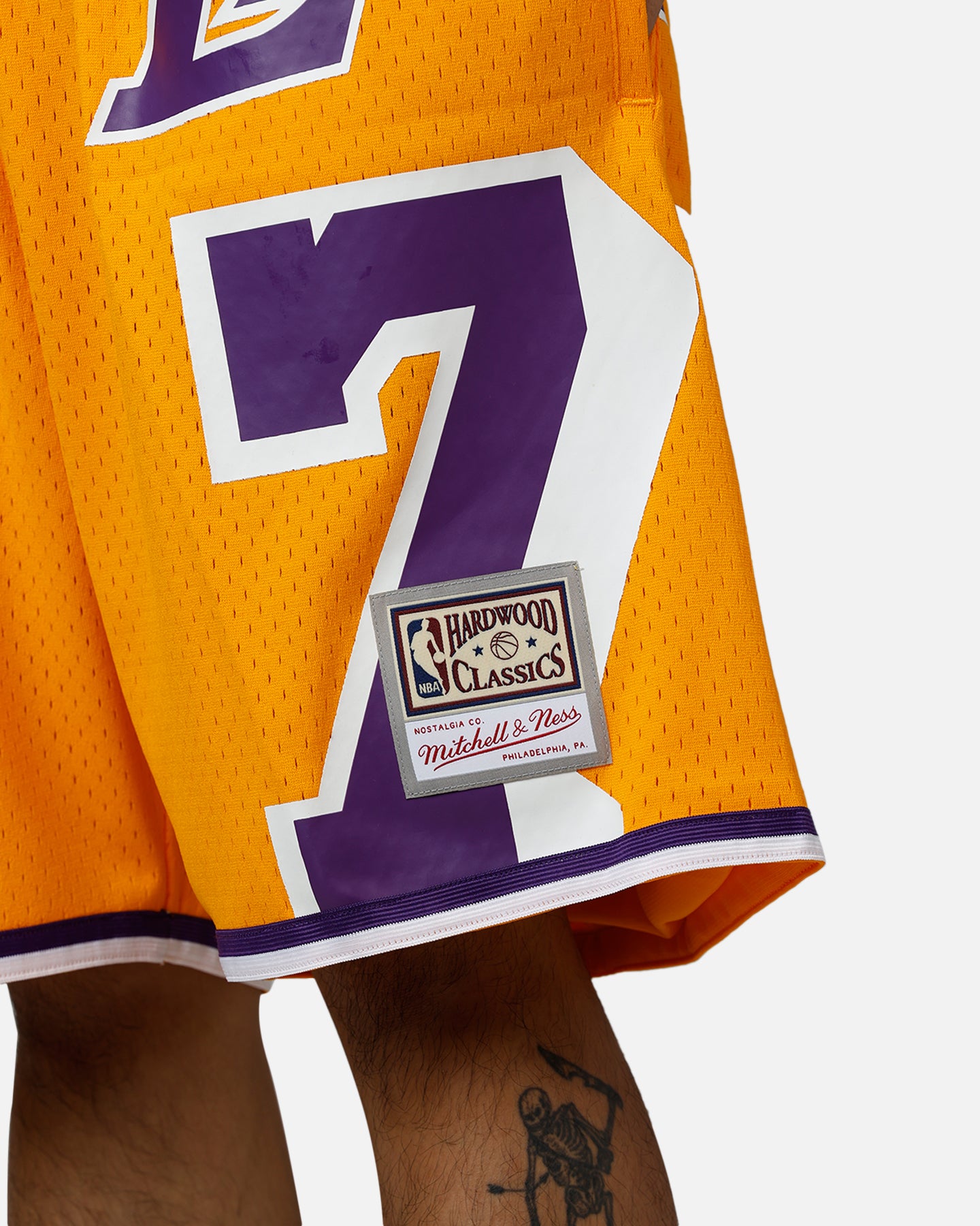 Mitchell & Ness Los Angeles Lakers Dennis Rodman Maxxed Out Shorts Yellow/Purple、mySite、zt4zffjzw