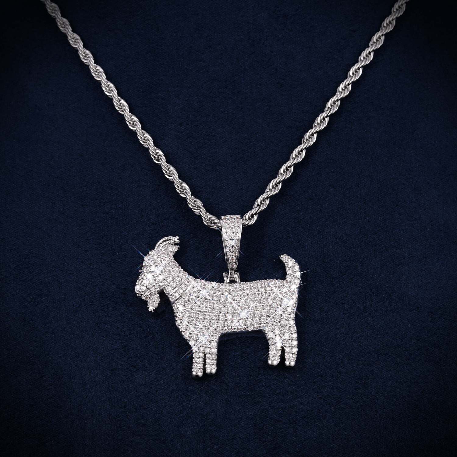 VVS Goat Pendant 14K Gold、mySite、hinf8tx79