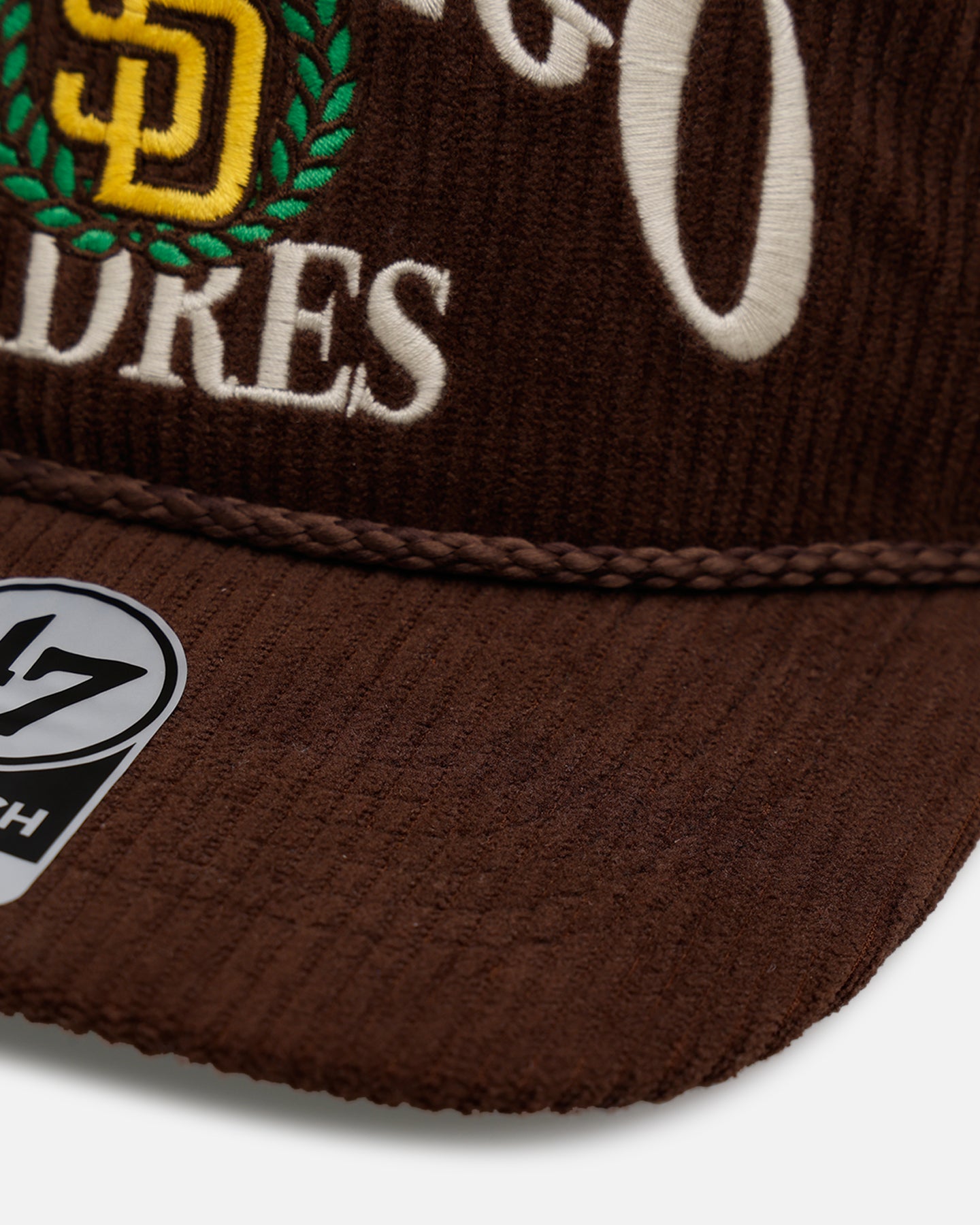 47 Brand San Diego Padres 'Pitchout' 47 Hitch Corduroy Snapback Brown、mySite、zt4zffjzw