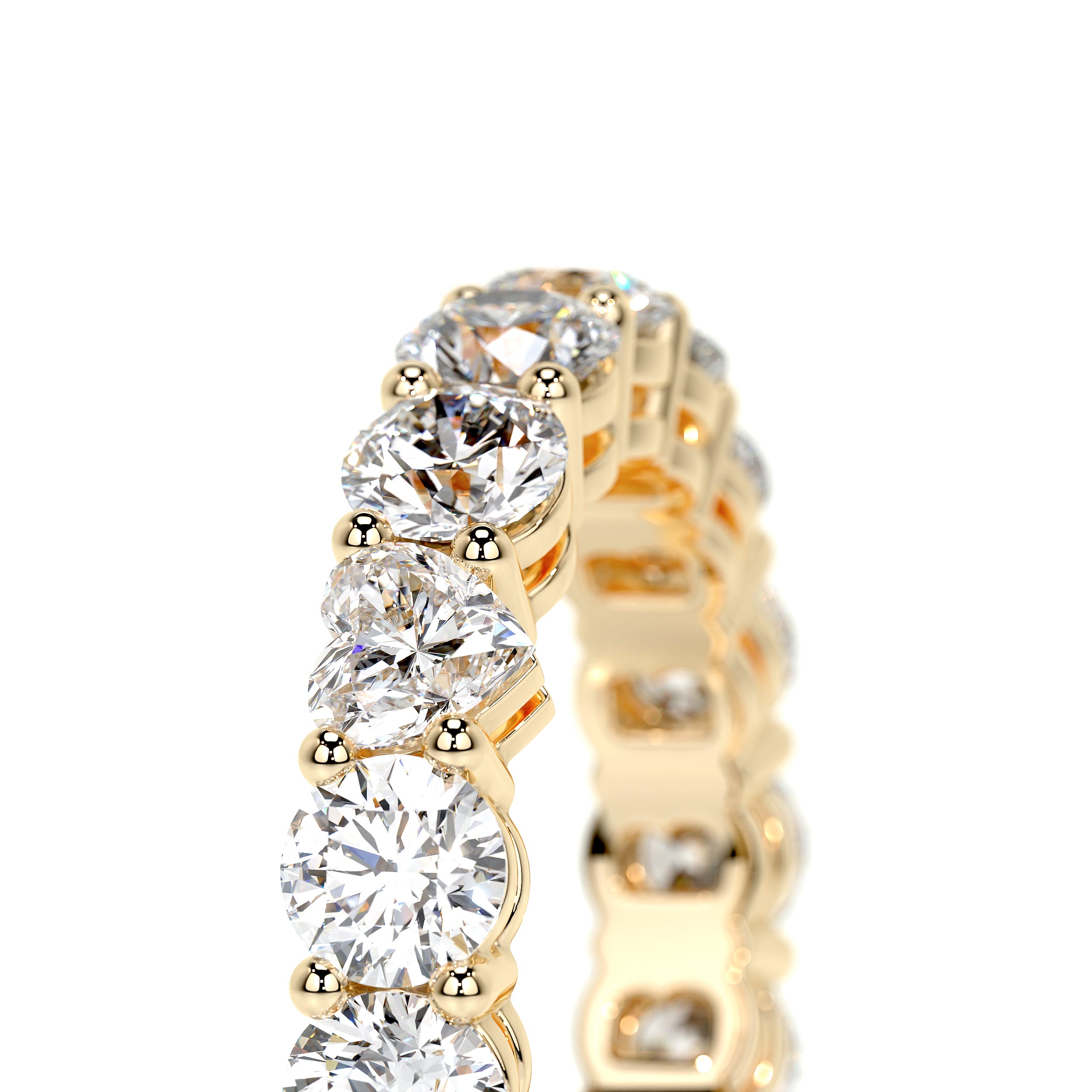 Anne Lab Grown Diamond Wedding Ring -18K Yellow Gold、mySite、hinf8tx79