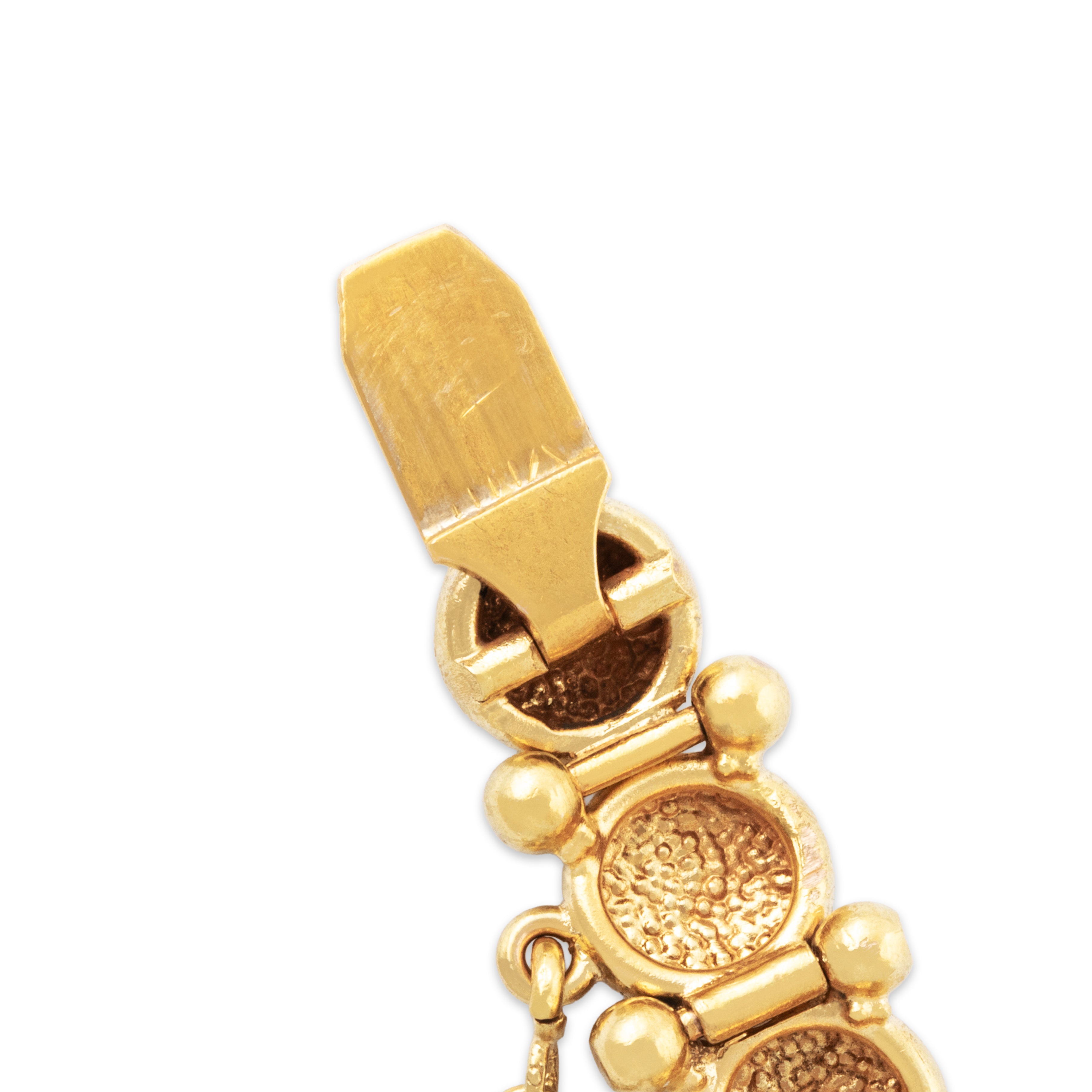 Antique Victorian 14k Yellow Gold .34ct Old Mine Diamond Stunning Bracelet 6.25、mySite、hinf8tx79