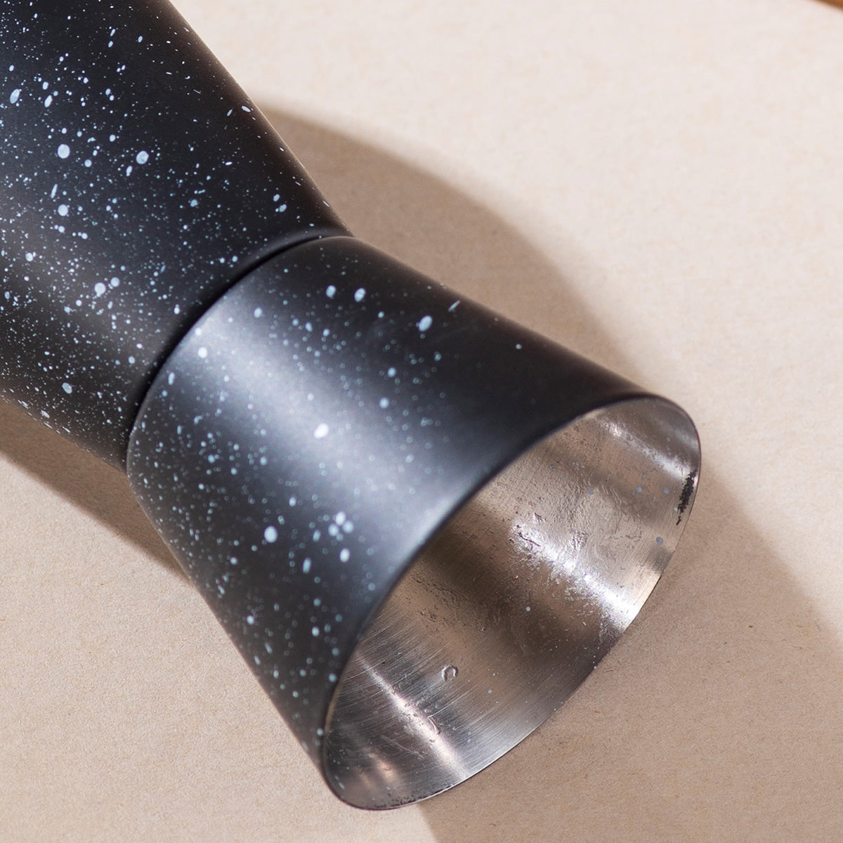 Stainless Steel Peg Measurer | Dual Sided | Black | 30 & 60 ml、mySite、camillekostekn