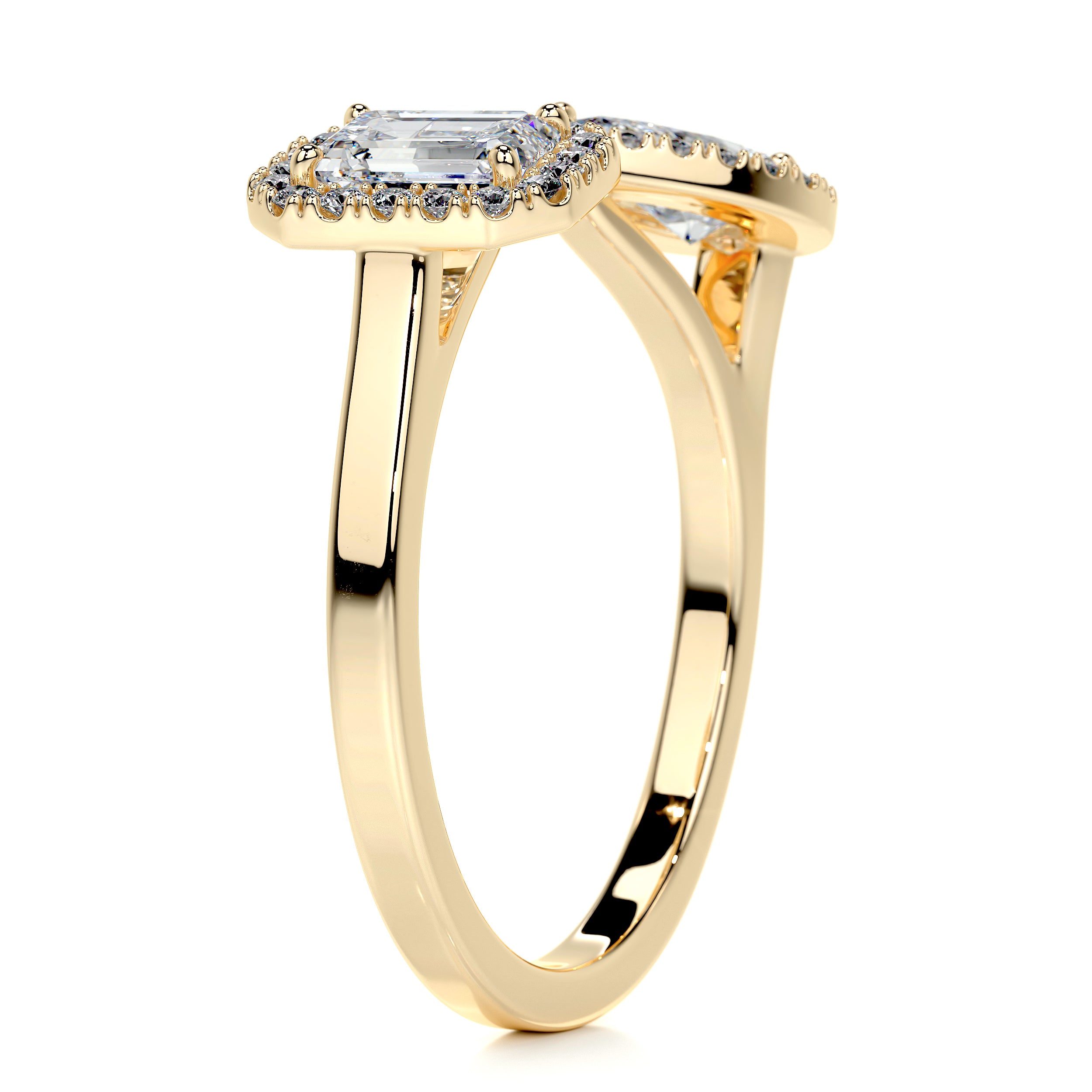 Edith Designer Diamond Ring (1.2 Carat) -18K Yellow Gold、mySite、hinf8tx79