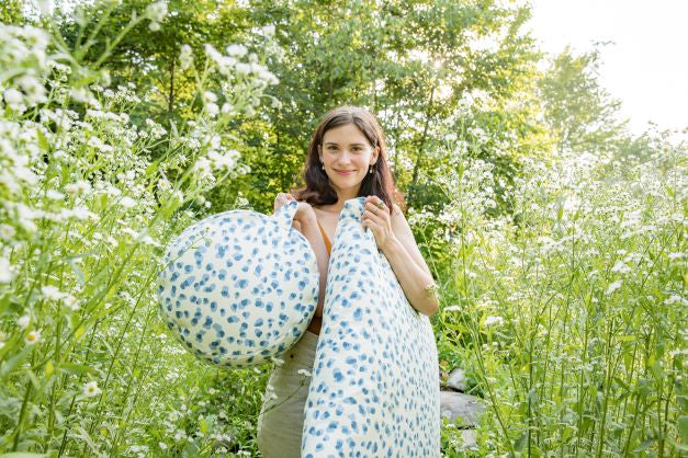 Polka Dot Zafu Zabuton Set、mySite、topwebapps