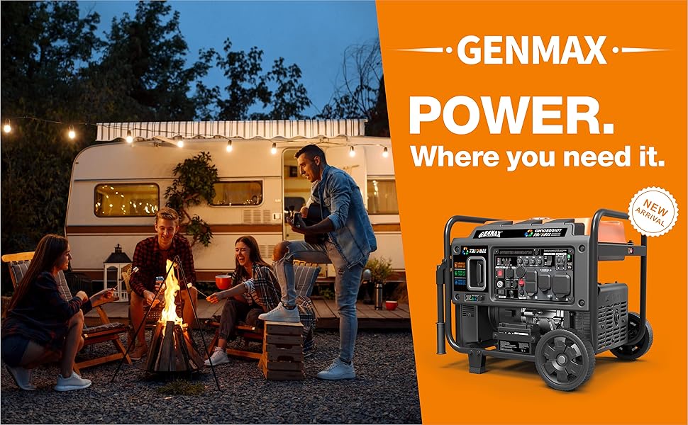 Tri Fuel Open Frame Inverter Generator