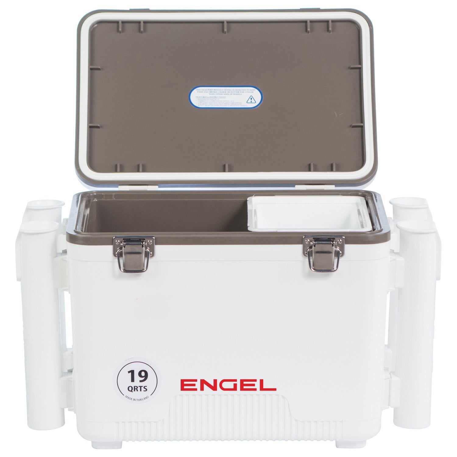 Engel 19 Quart Drybox/Cooler with Rod Holders、mySite、noshort