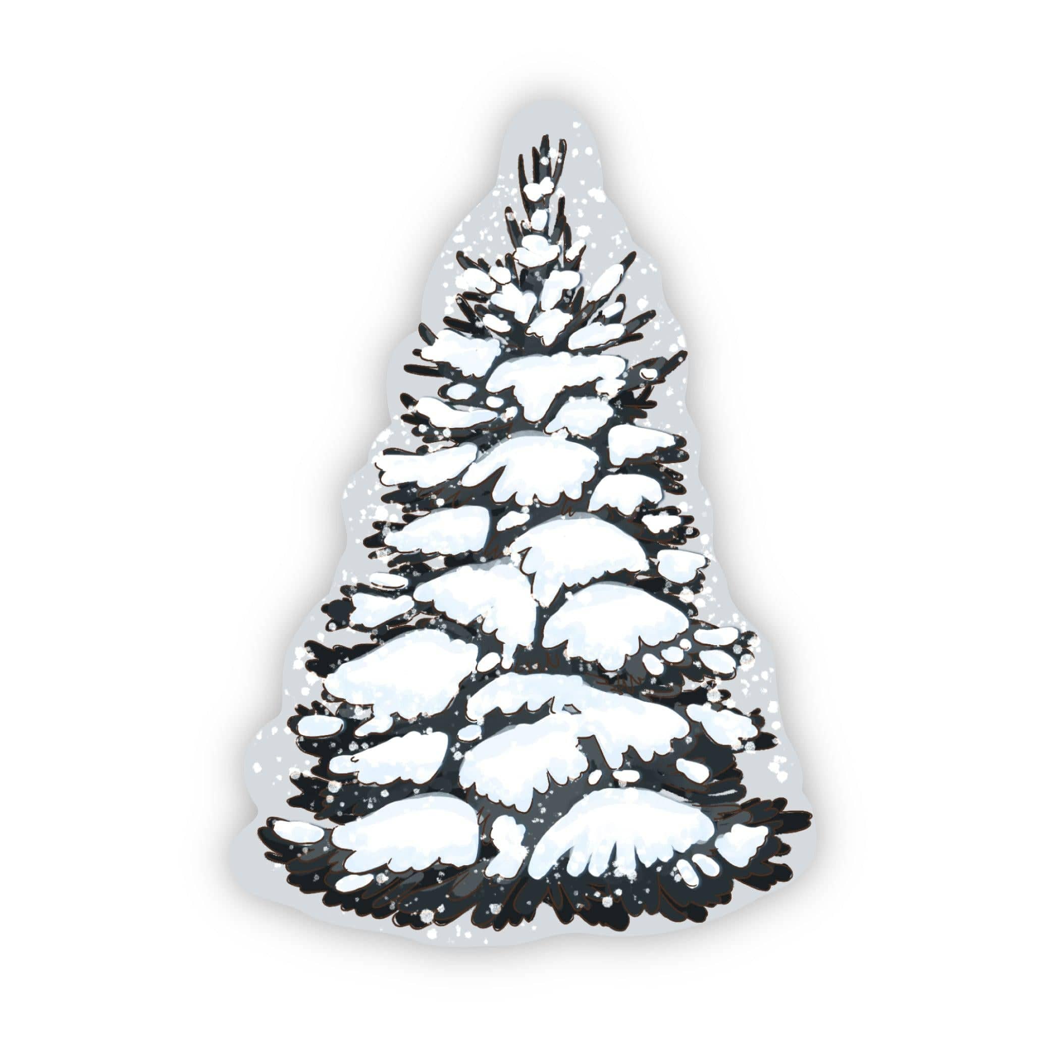  Snowy Tree Sticker、mySite、ghnorth