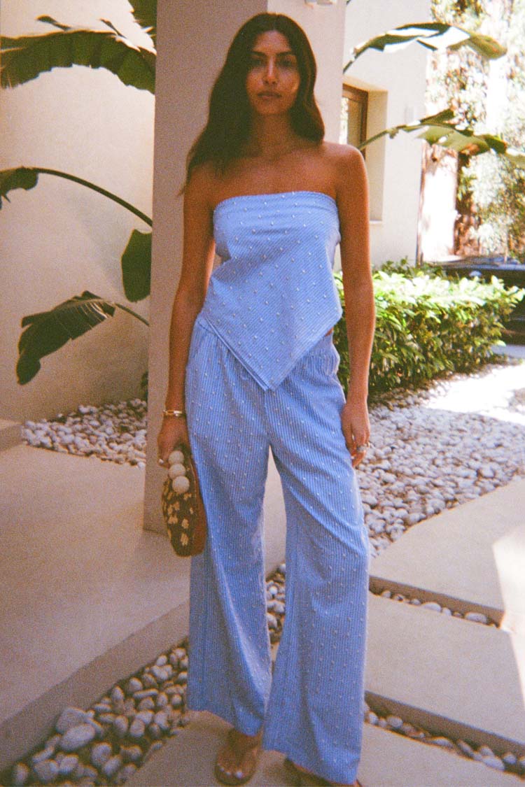 Blue Stripe Scarf、mySite、solidvoid