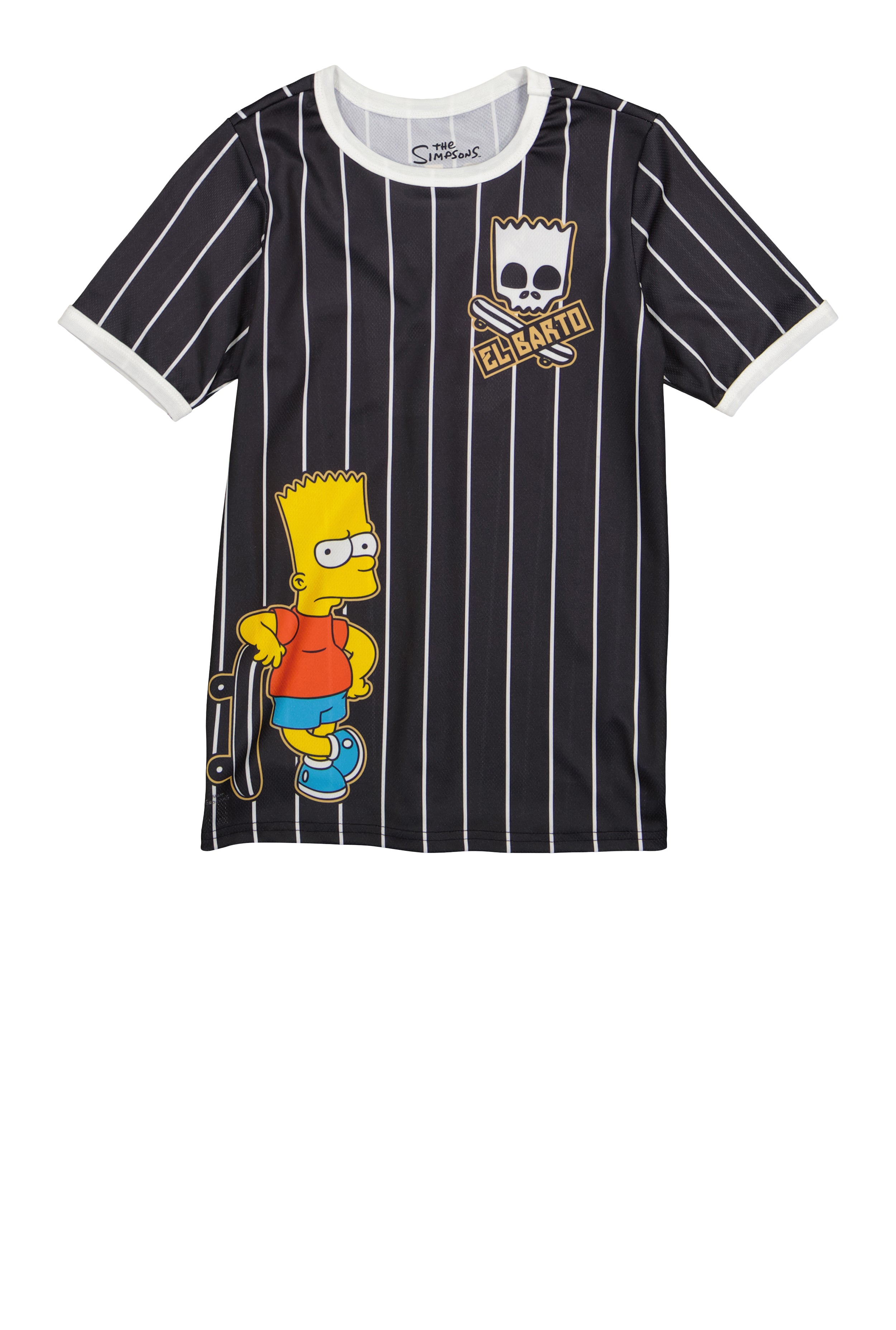 Boys The Simpsons El Barto 89 Baseball Jersey、mySite、camillekostekn