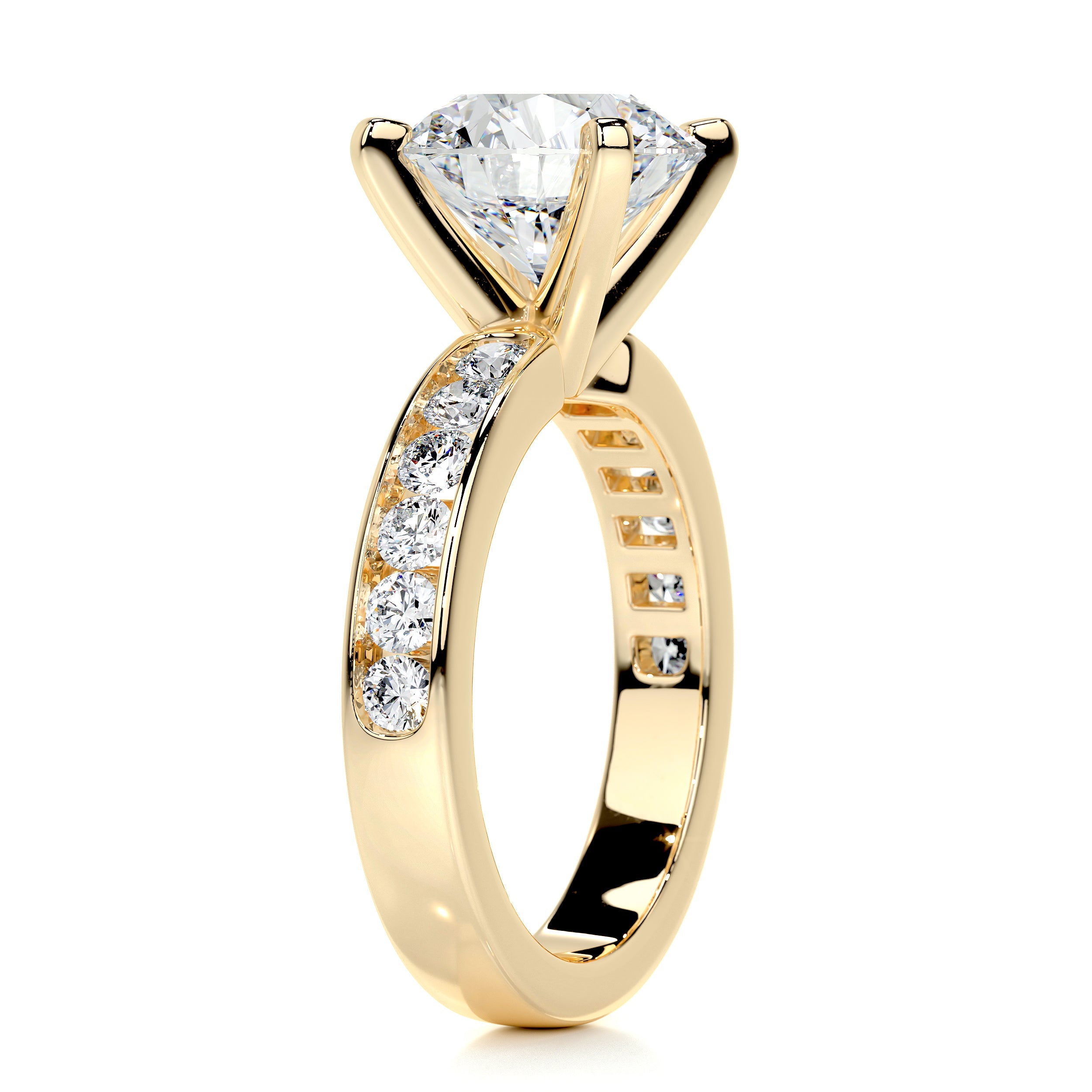 Giselle Diamond Engagement Ring - 18K Yellow Gold、mySite、hinf8tx79