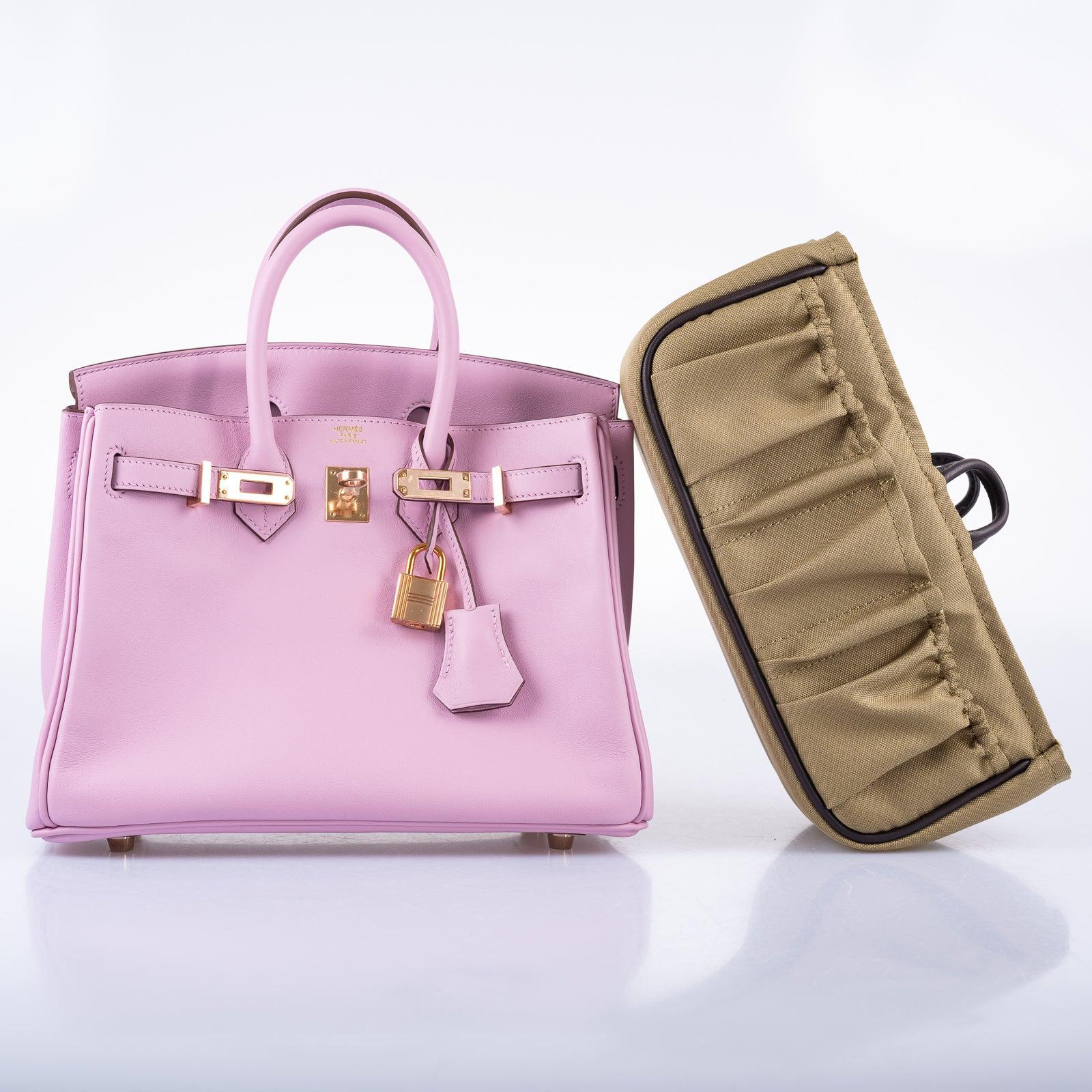 Hermès Birkin 25 Mauve Sylvestre Swift Rose Gold Hardware、mySite、garminoutage.com