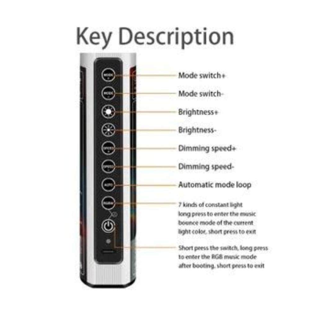  RBG weBLEED Slalom - 4' Foot Light、mySite、merchandisen