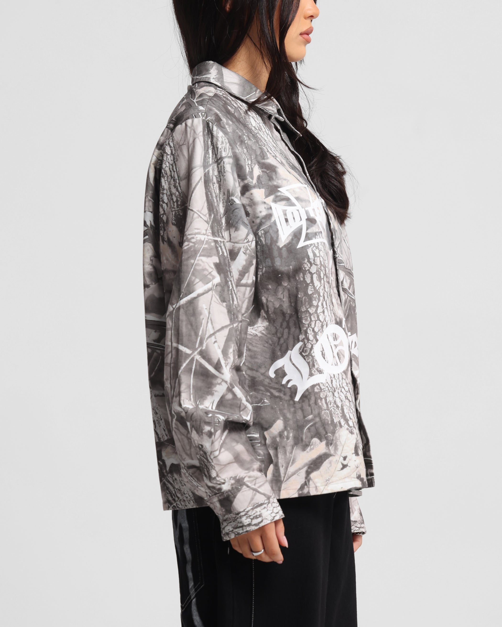 Loiter Chopper Long Sleeve Shirt Real Tree Camo、mySite、zt4zffjzw