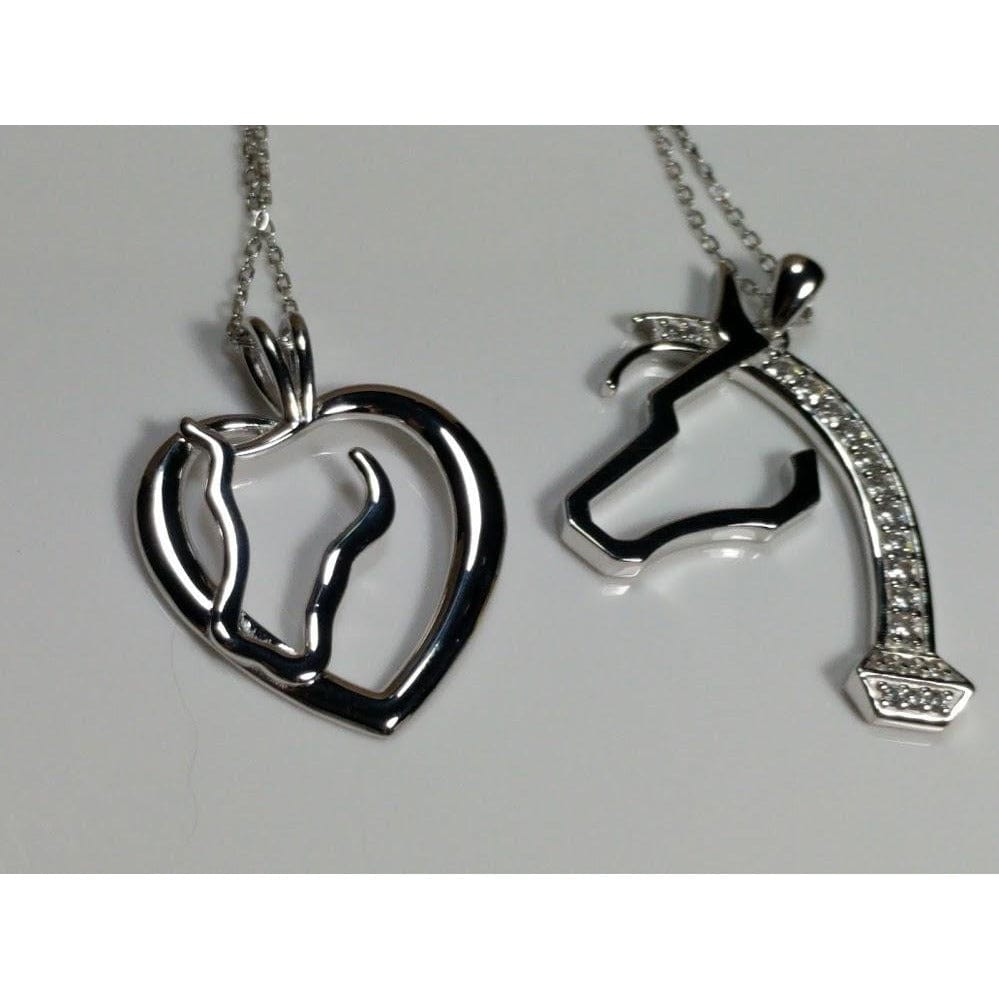 Mens Horse necklace Sterling Silver, Big and Beautiful!、mySite、g9winljtr