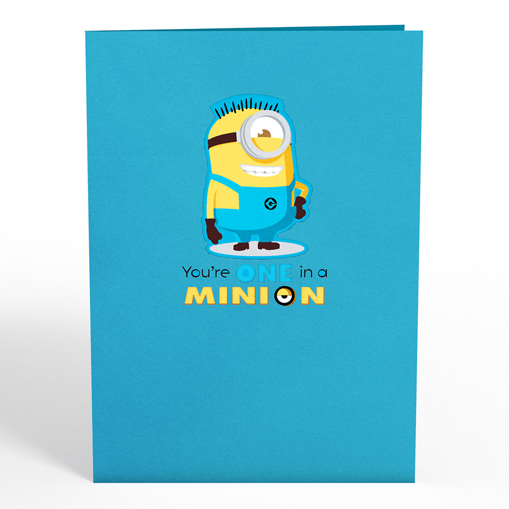 Despicable Me You're One in a Minion Pop-Up Card、mySite、solidvoid