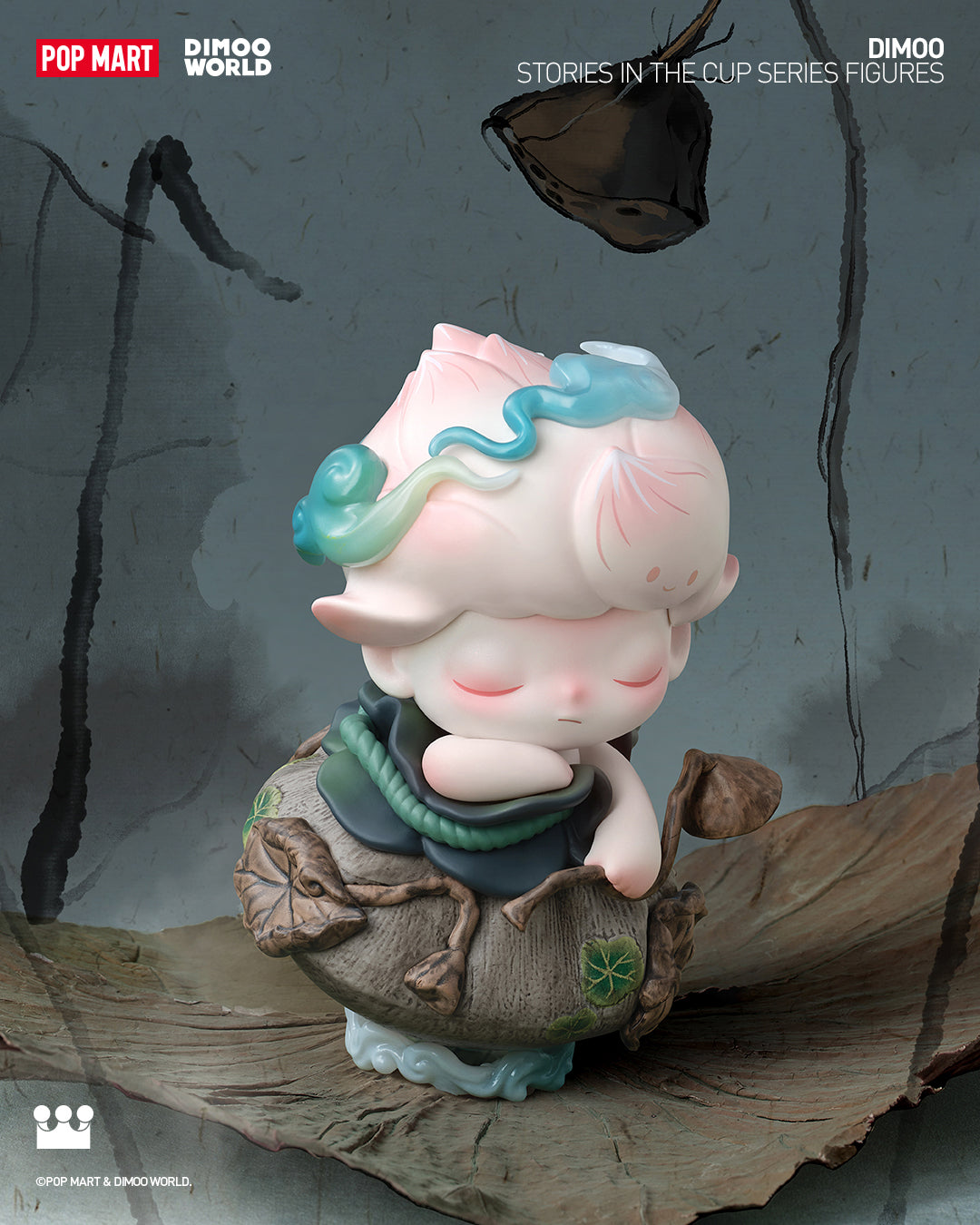  POP MART DIMOO Stories in the Cup Series Figures、mySite、greenlandpopulation