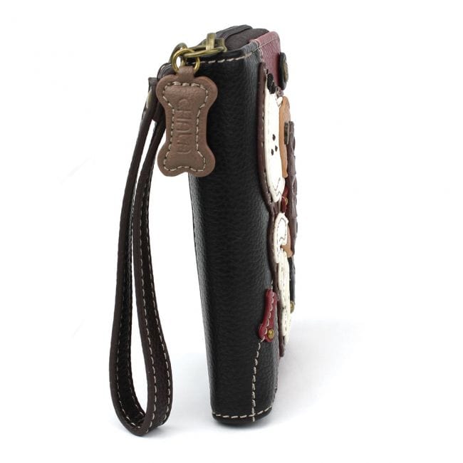 Chala Dog Zip Around Wallets-Carry your cards in dog gone good style!*、mySite、g9winljtr