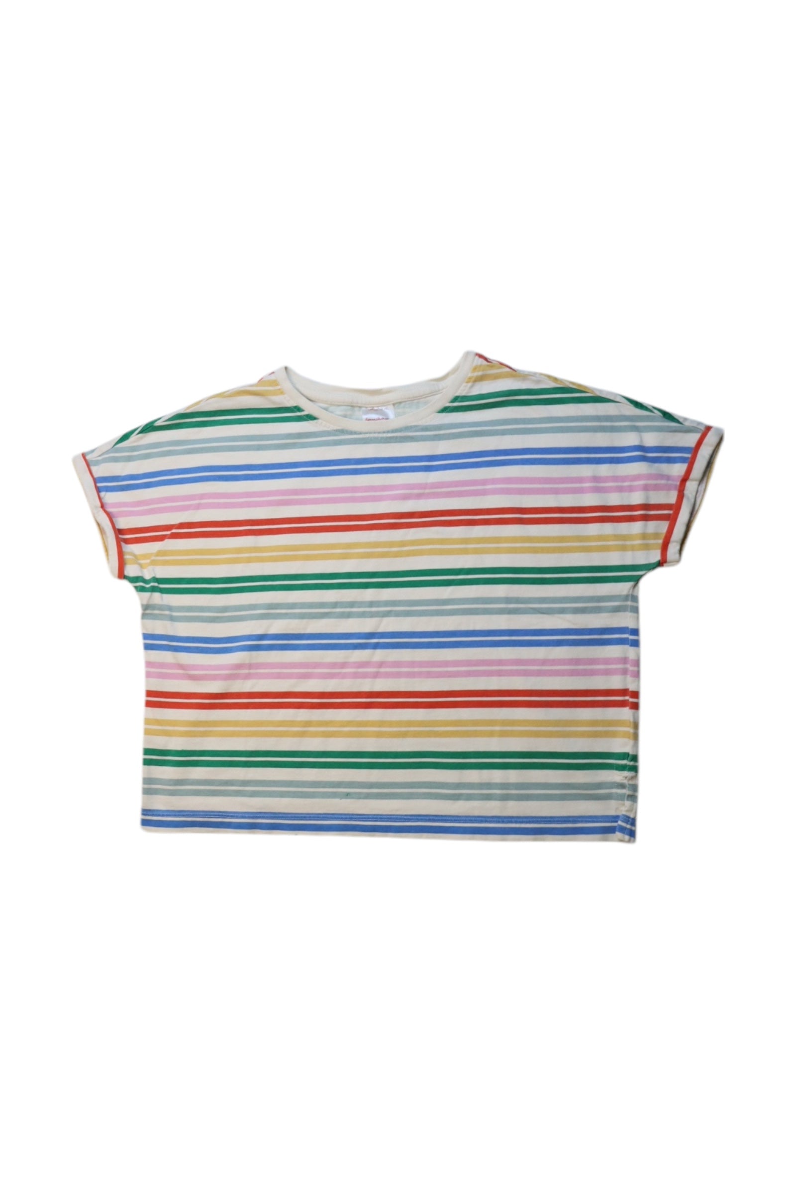 Hanna Andersson Striped Short Sleeve T-Shirt 10Y、mySite、g9winljtr