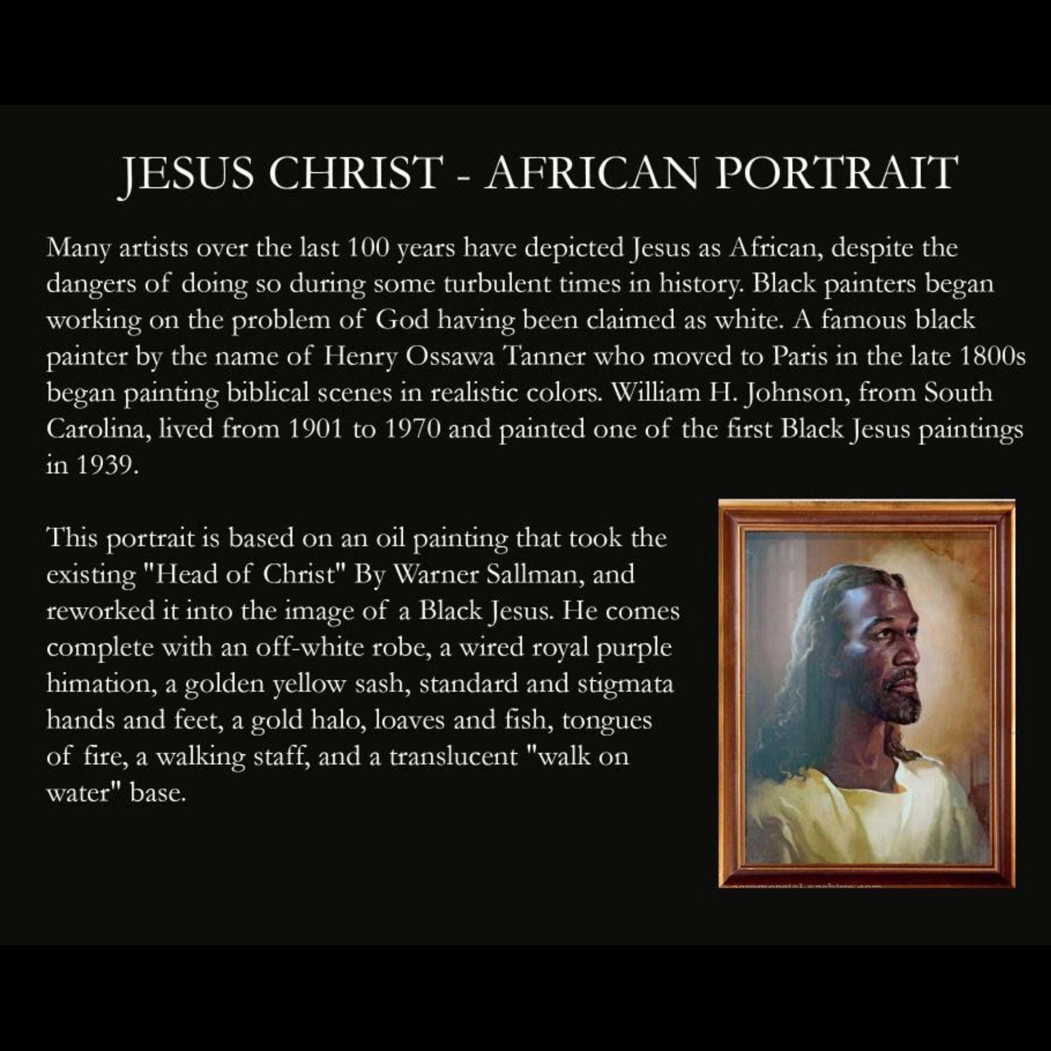 Biblical Adventures African Potrait Jesus (African Portrait)、mySite、hgirdovlk