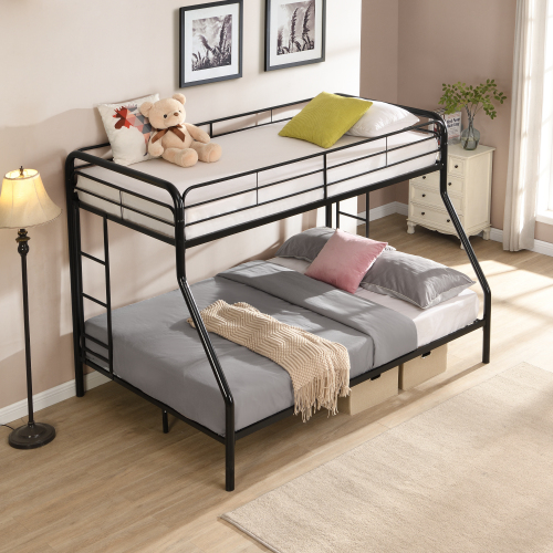METAL BUNK BED TF BLACK、、casual