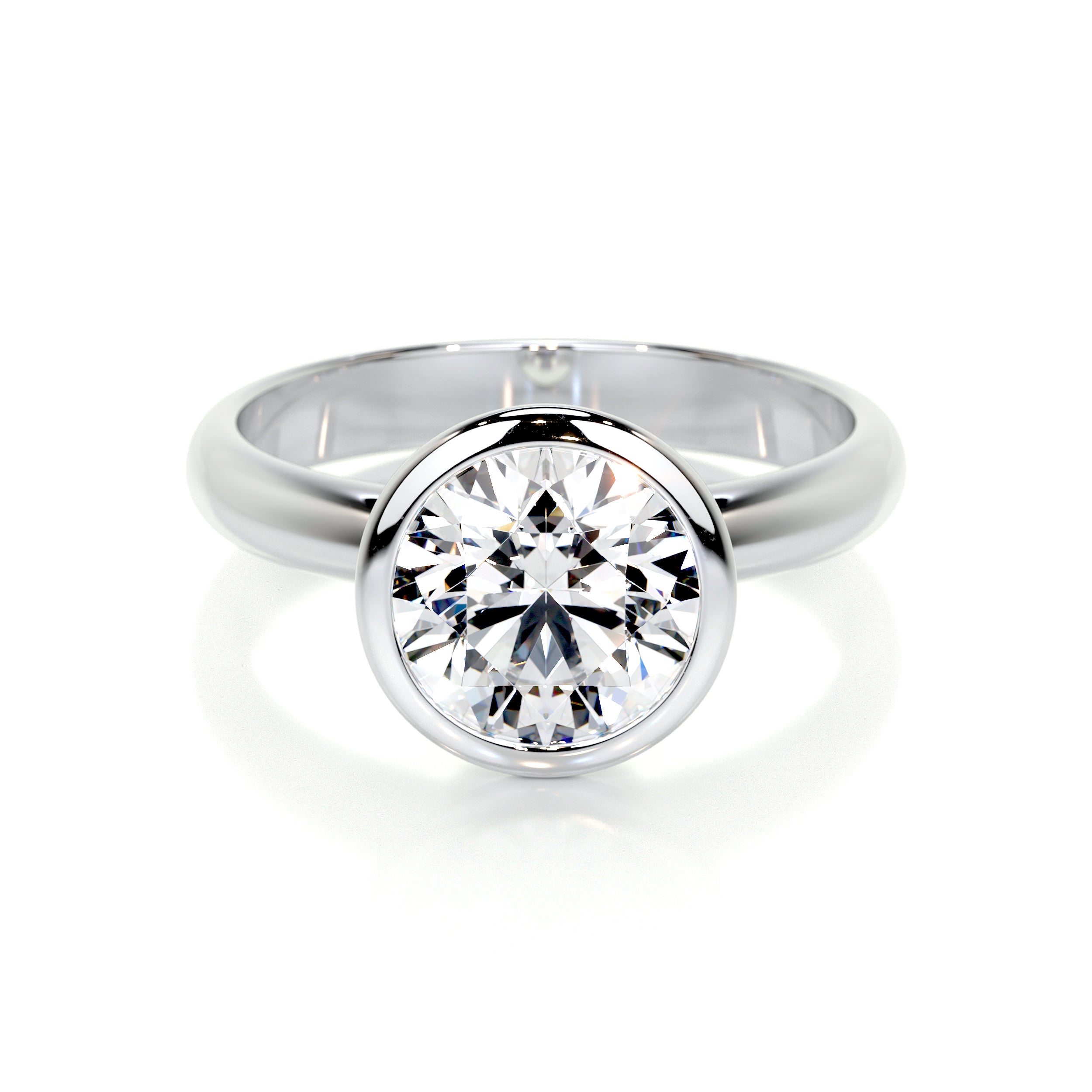Kaylee Lab Grown Diamond Ring -14K White Gold、mySite、hinf8tx79