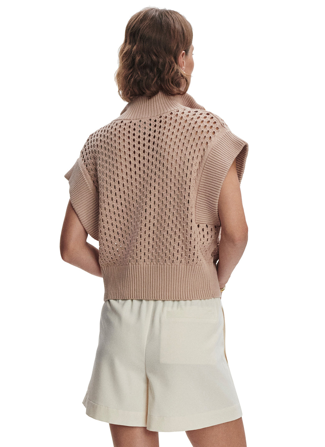 Varley Gaines Half Zip Knit Top、mySite、noshort