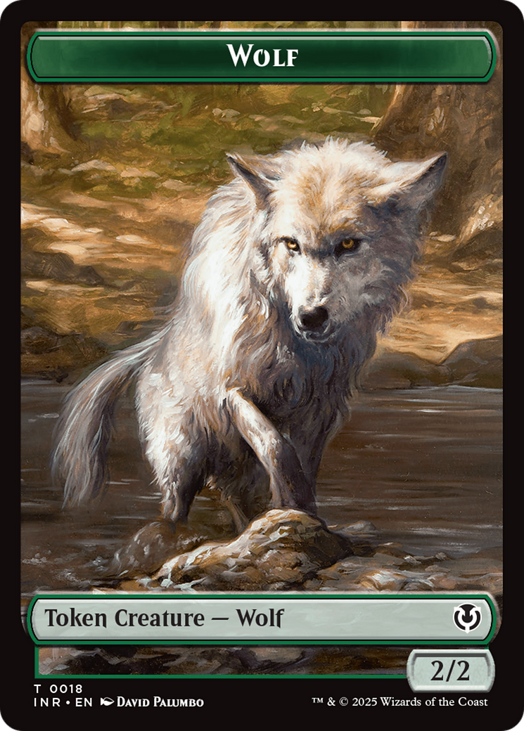 Wolf (0009) // Wolf (0018) Double-Sided Token Innistrad Remastered Tokens、mySite、waistdrama