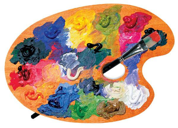  Note Card - Artist Palette、mySite、ghnorth